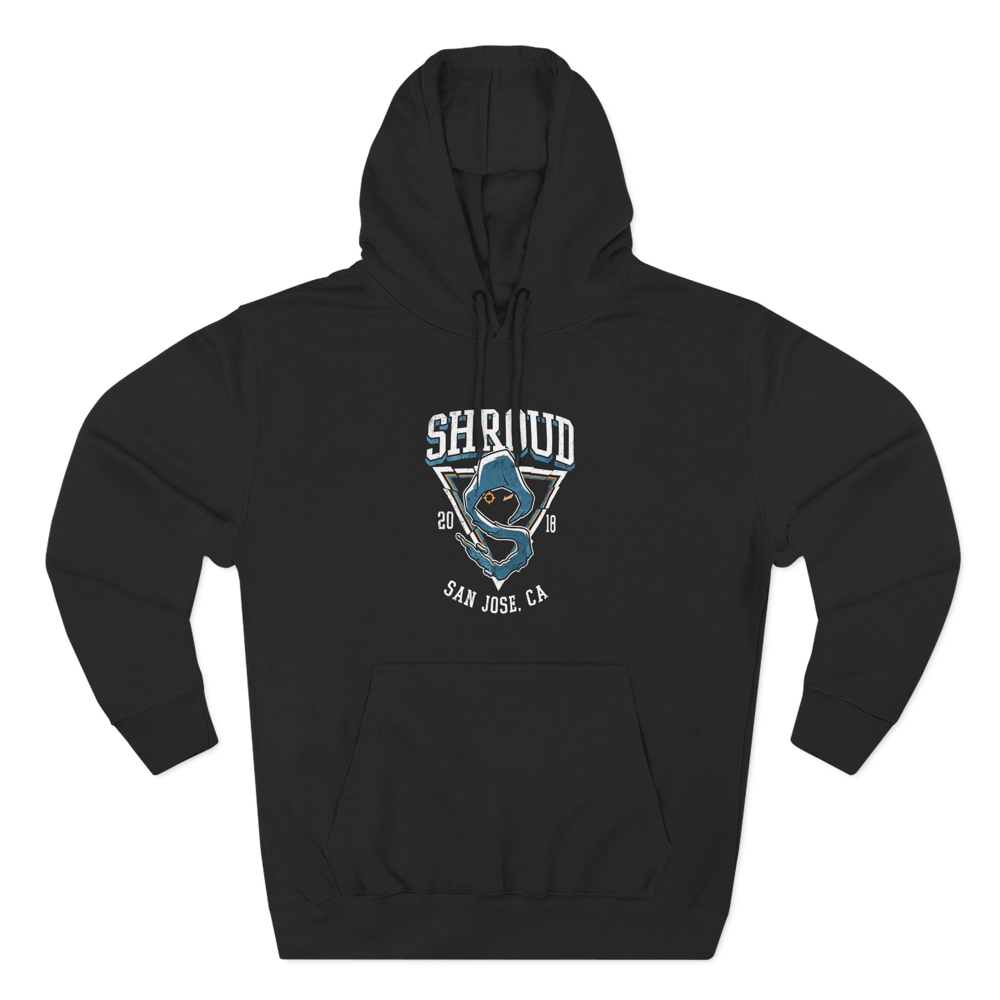 Shroud Three-Panel Fleece Hoodie