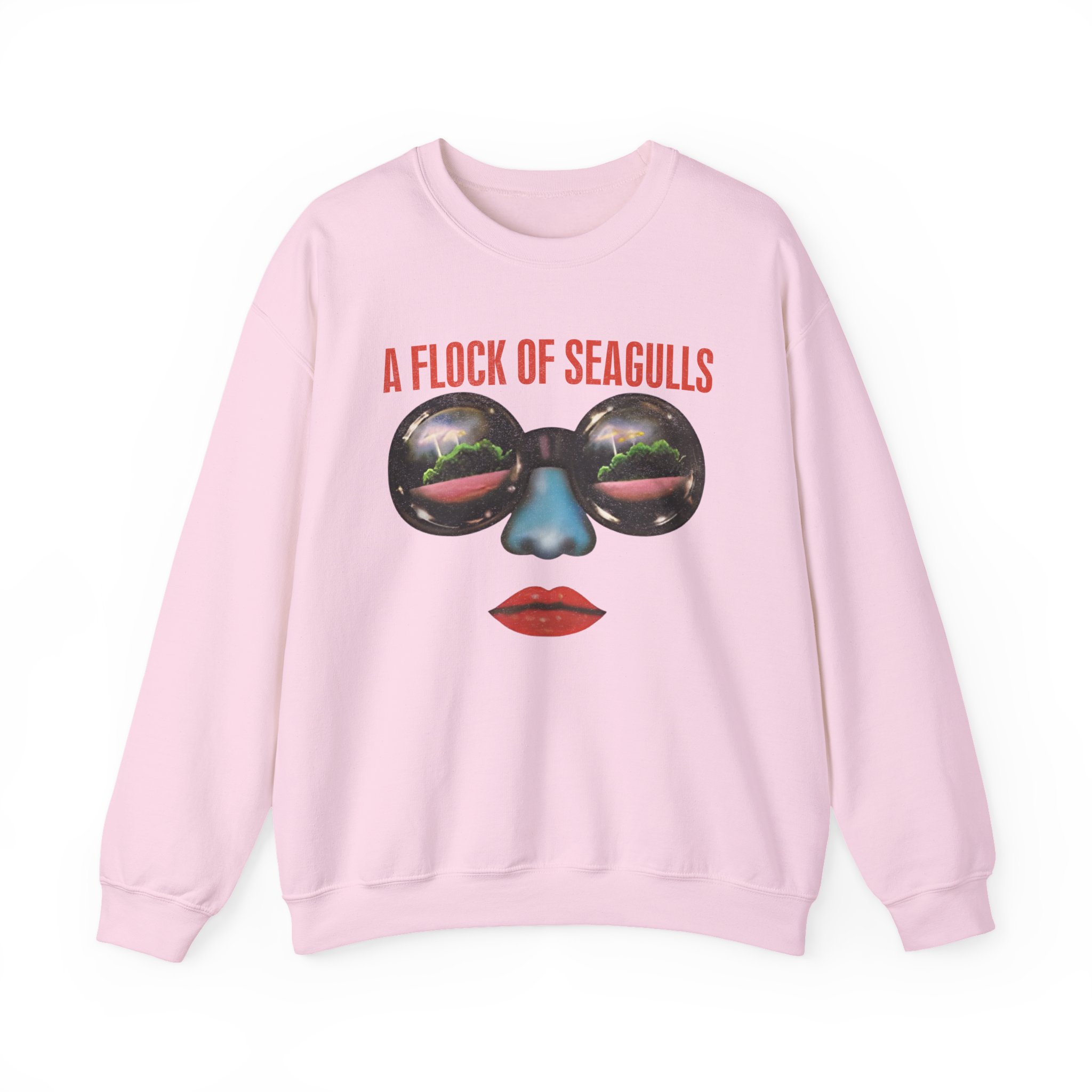 A Flock of Seagulls Us 1982 Tour Unisex Heavy Blend™ Crewneck Sweatshirt - Image 9