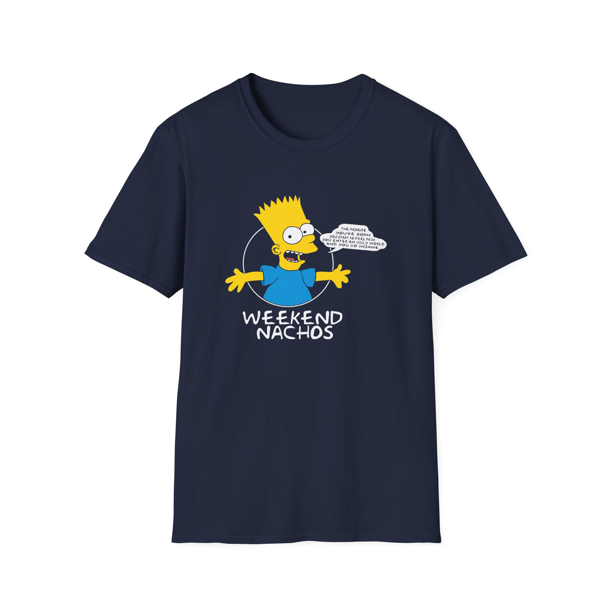 Weekend Nachos Unisex Softstyle T-Shirt - Image 21