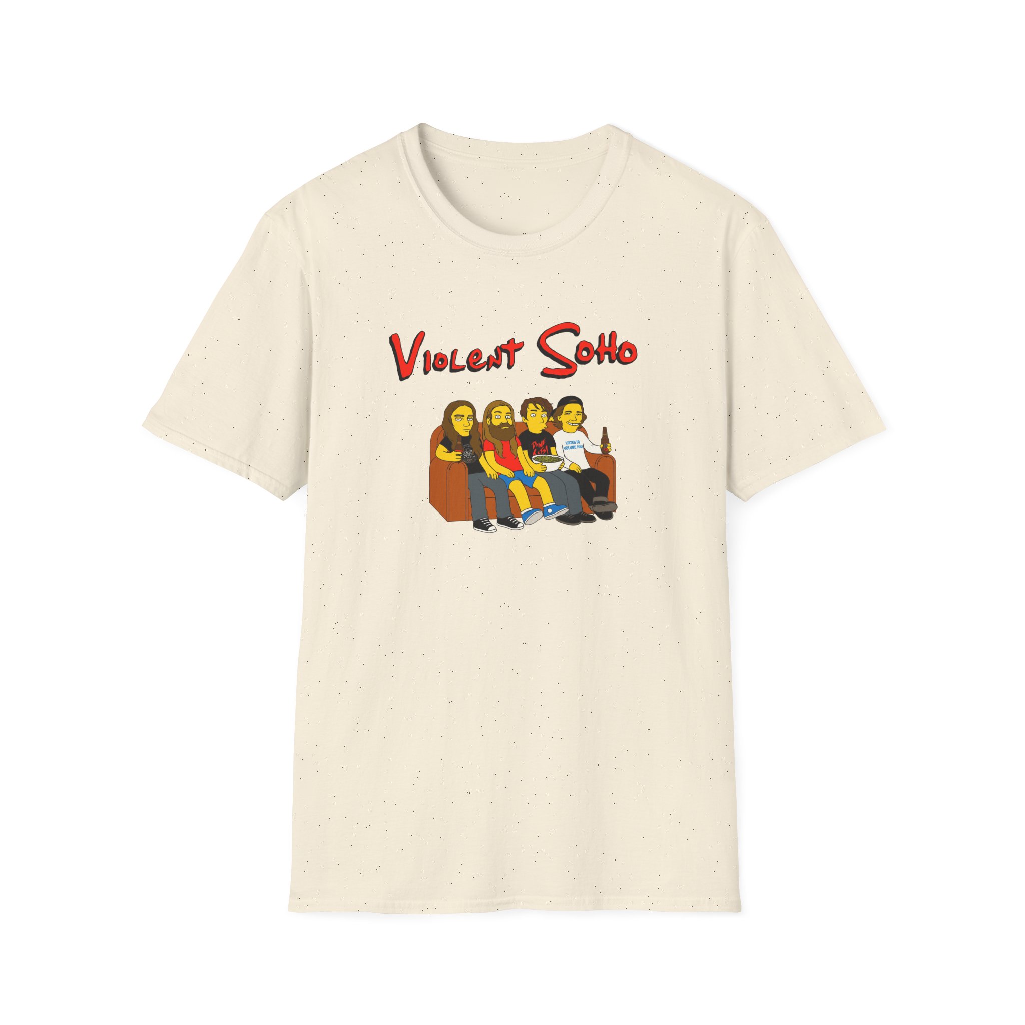Violent Soho Springfield 4122 Unisex Softstyle T-Shirt - Image 9