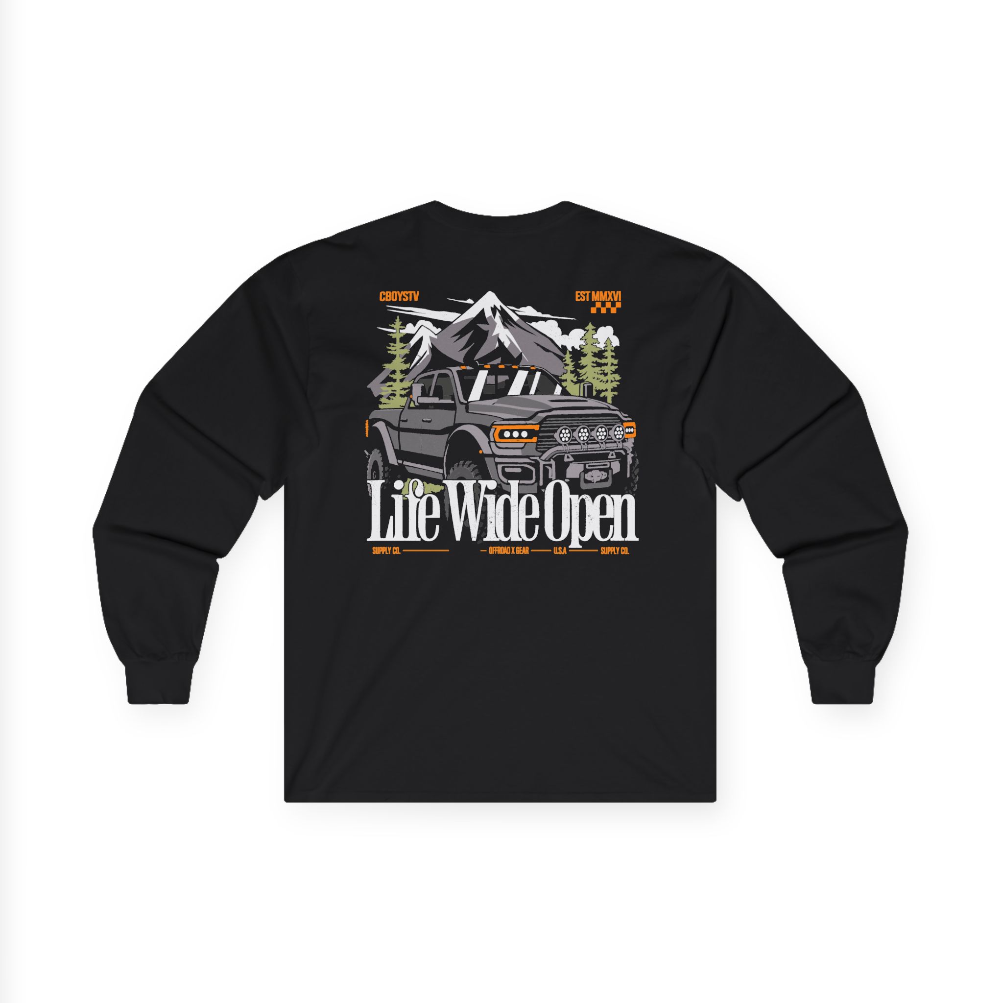 Cboystv Ram Mountain Unisex Ultra Cotton Long Sleeve Tee - Image 2