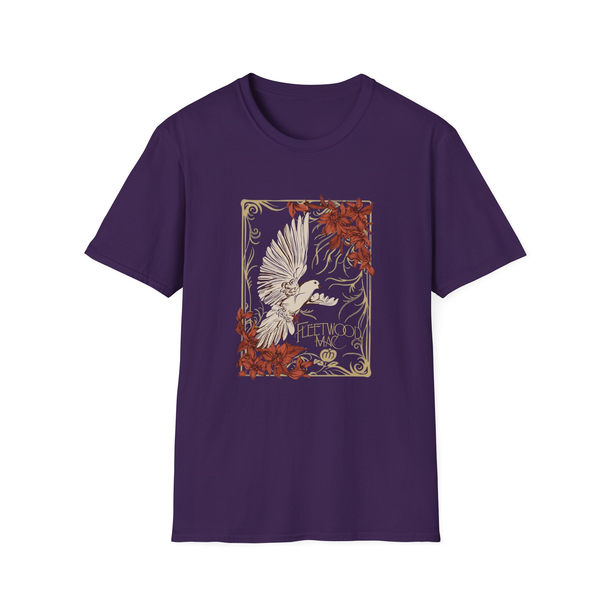 Fleetwood Mac Dove Unisex Softstyle T-Shirt - Image 9