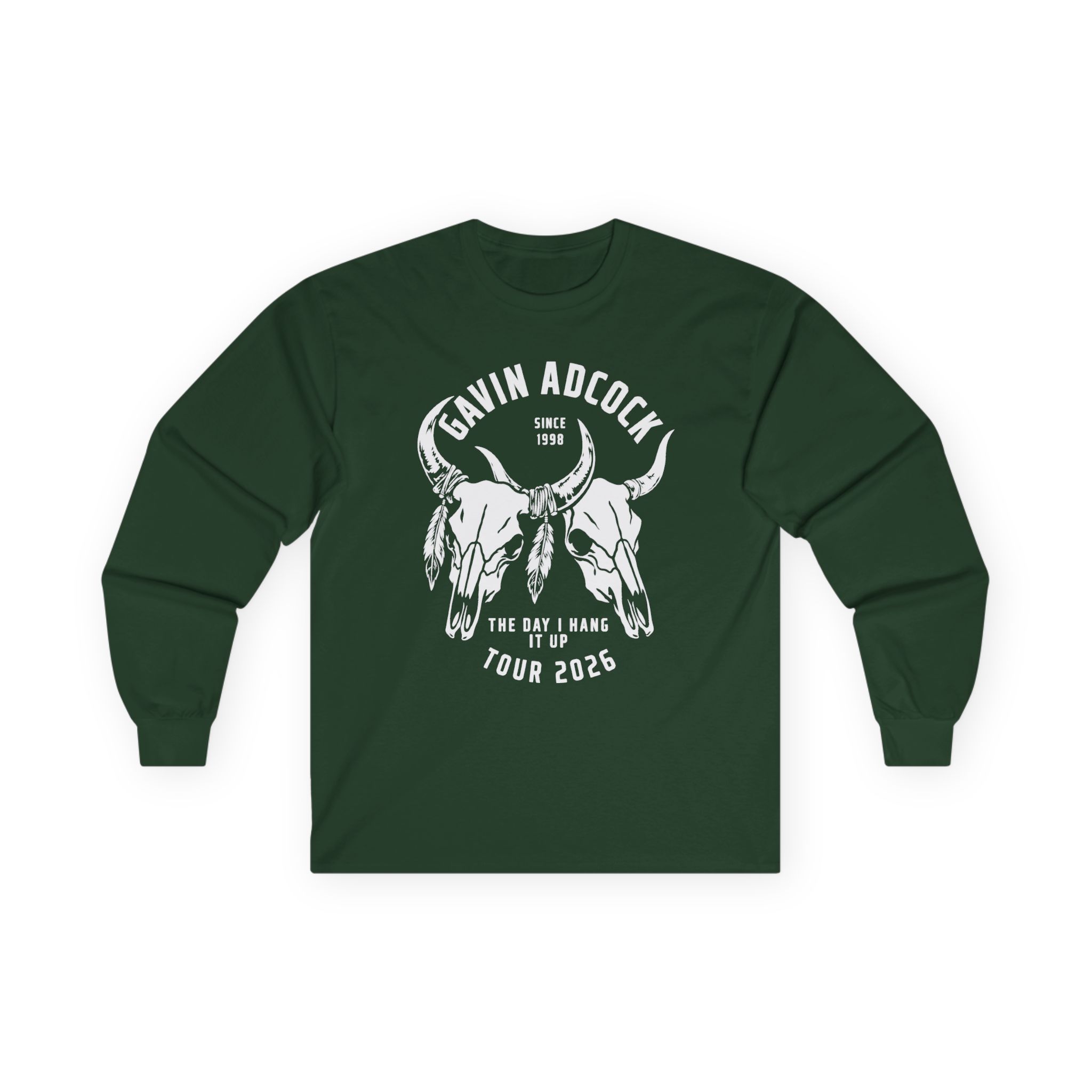 Gavin Adcock Steerhead Unisex Ultra Cotton Long Sleeve Tee - Image 9
