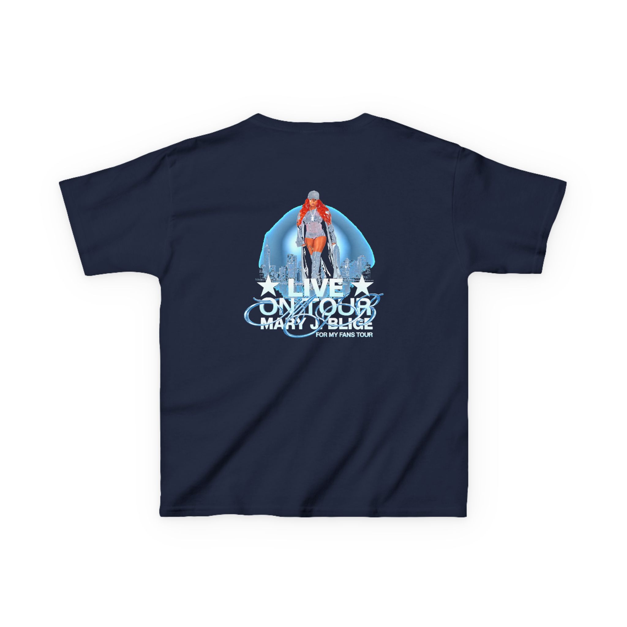 Kids Mary J Blige Silver Crown Heavy Cotton™ Tee - Image 4