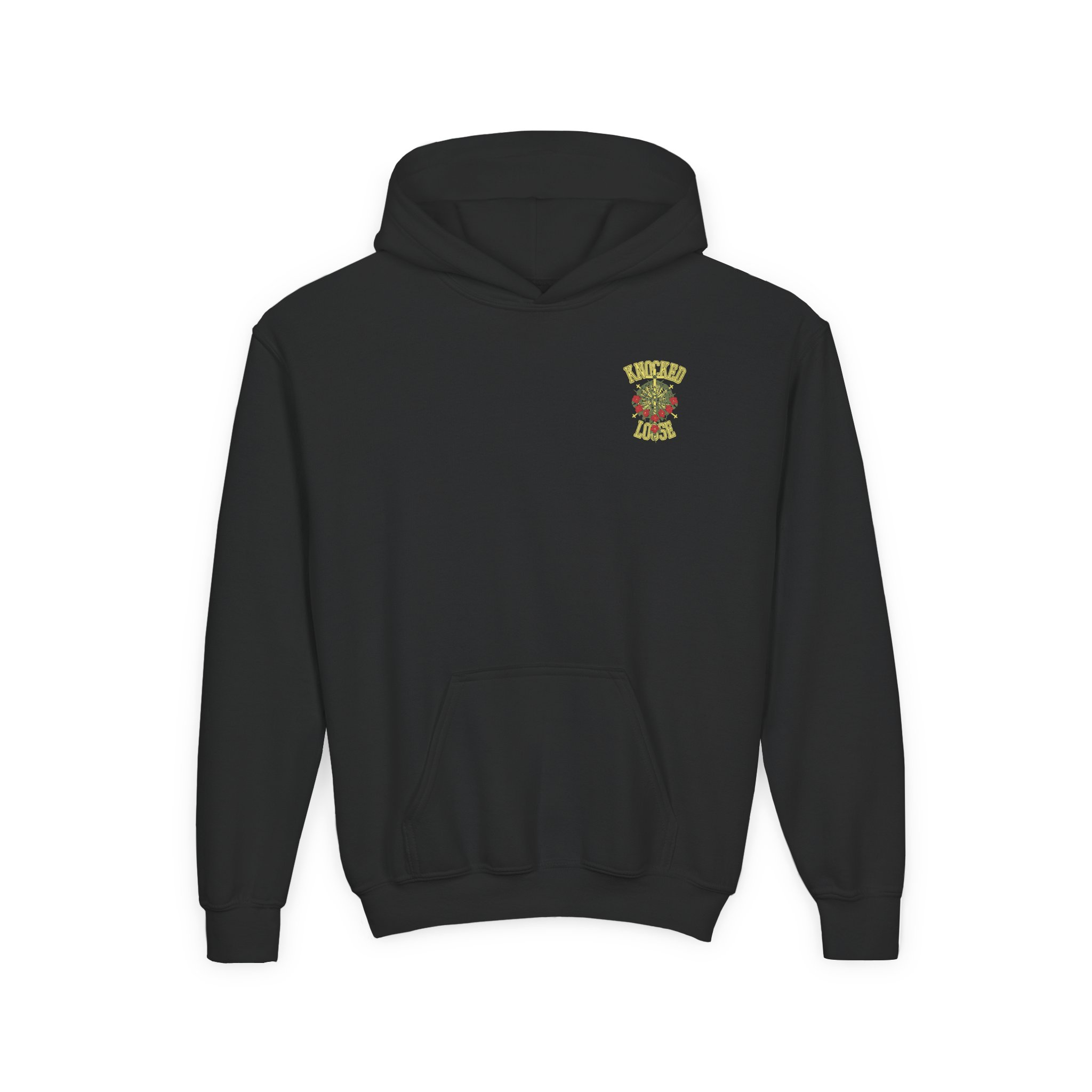 Knocked Loose Crown of Thorns Youth Heavy Blend Hooded Sweatshirt
