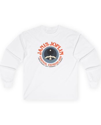 Janis Joplin Festival Express 1970 Unisex Ultra Cotton Long Sleeve Tee