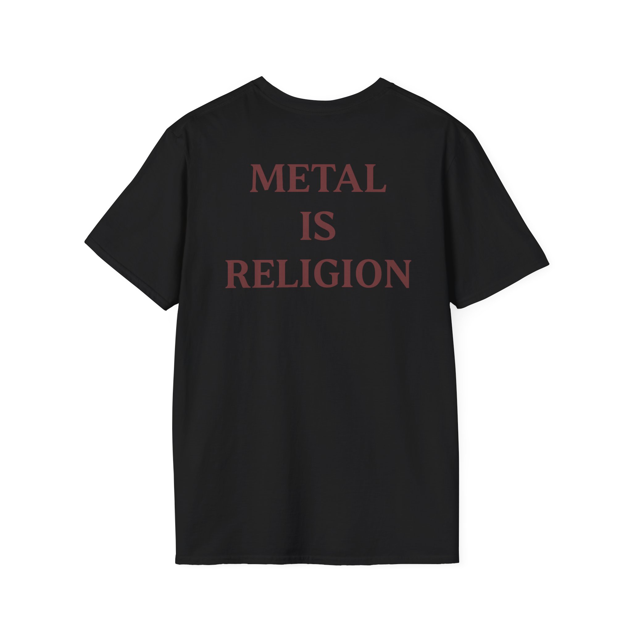 Powerwolf Triple Wolf Unisex Softstyle T-Shirt - Image 2
