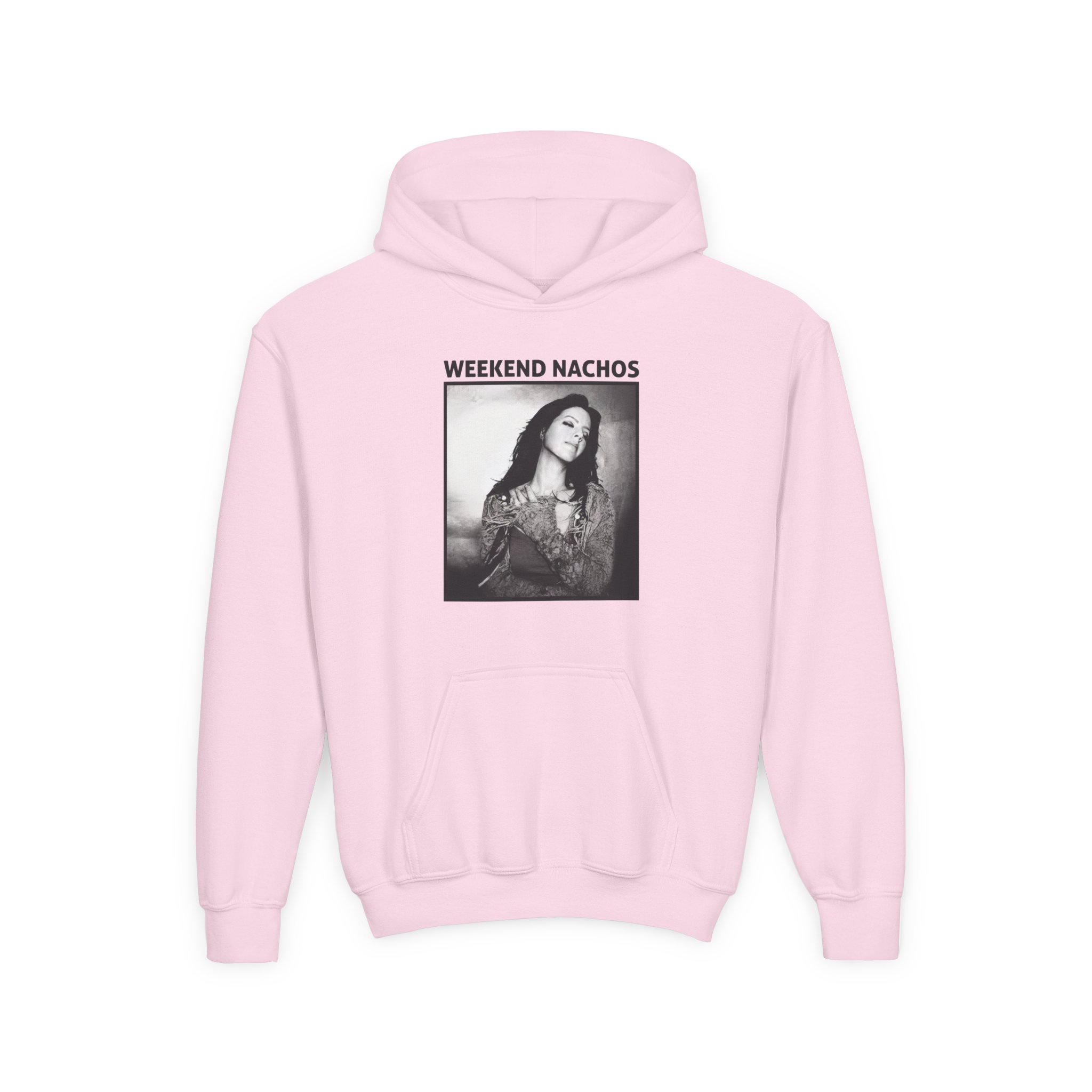 Youth Weekend Nachos Sarah Heavy Blend Hooded Sweatshirt - Image 11
