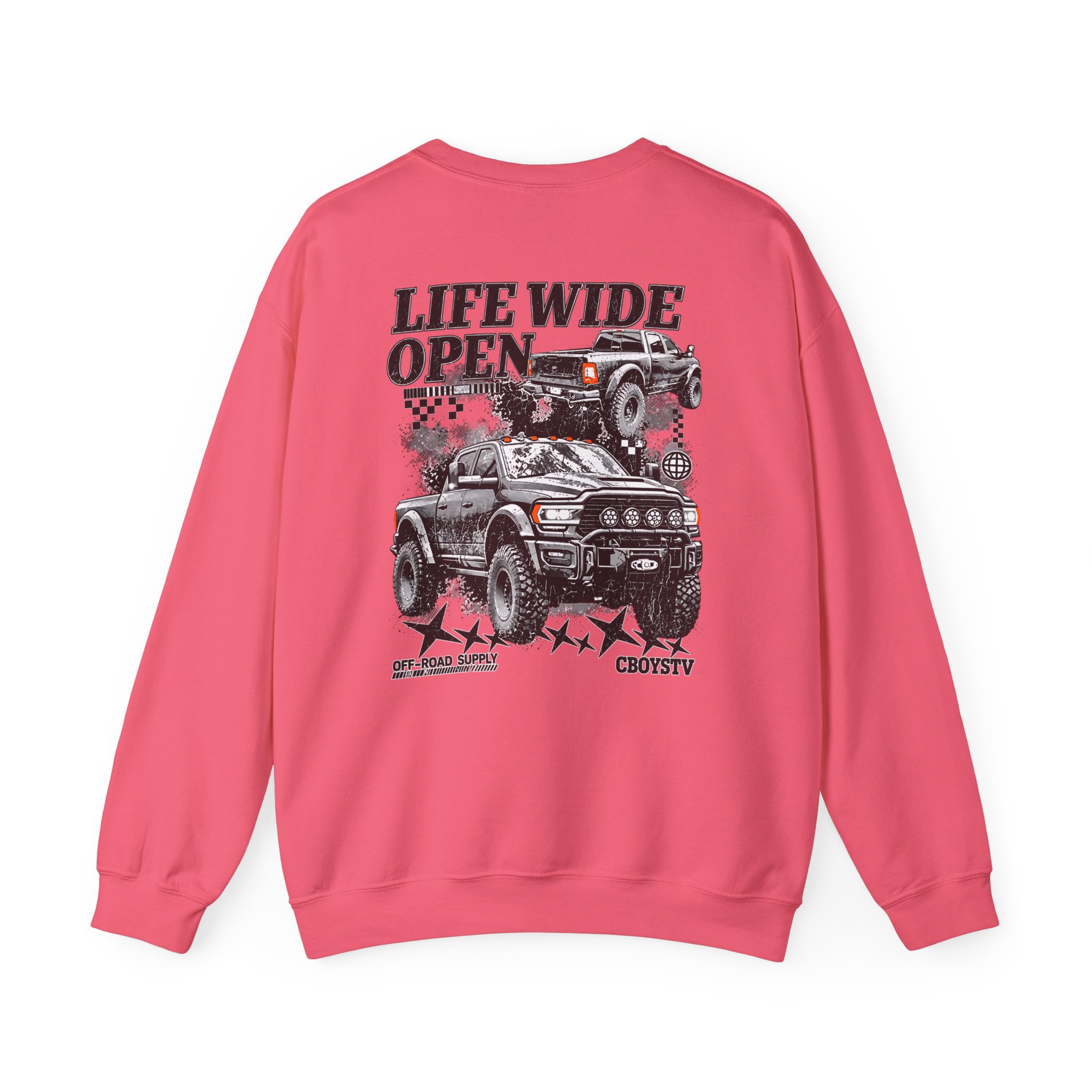 Cboystv Prospector Whiteout Unisex Heavy Blend™ Crewneck Sweatshirt - Image 18