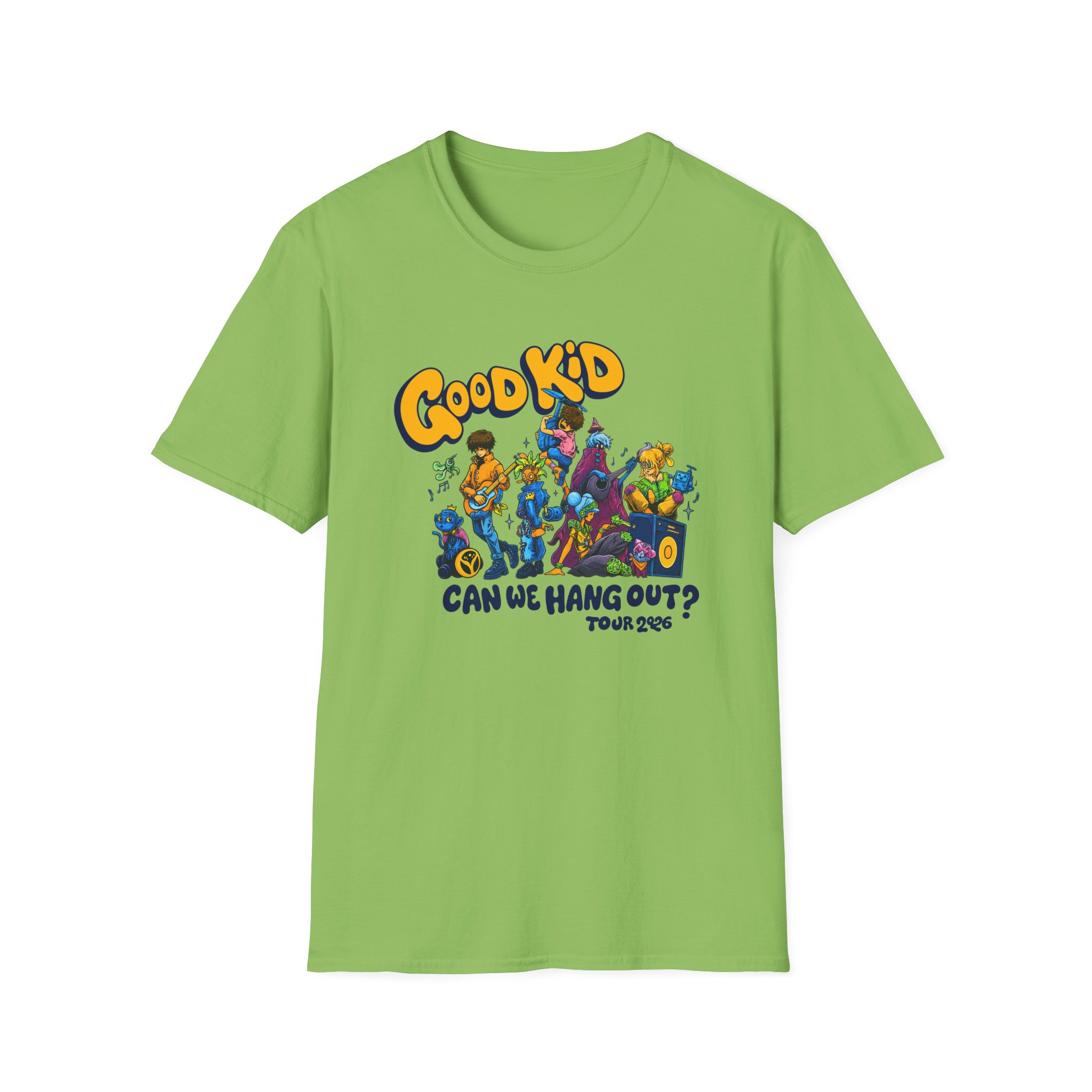 Good Kid Can We Hang Out Unisex Softstyle T-Shirt - Image 15