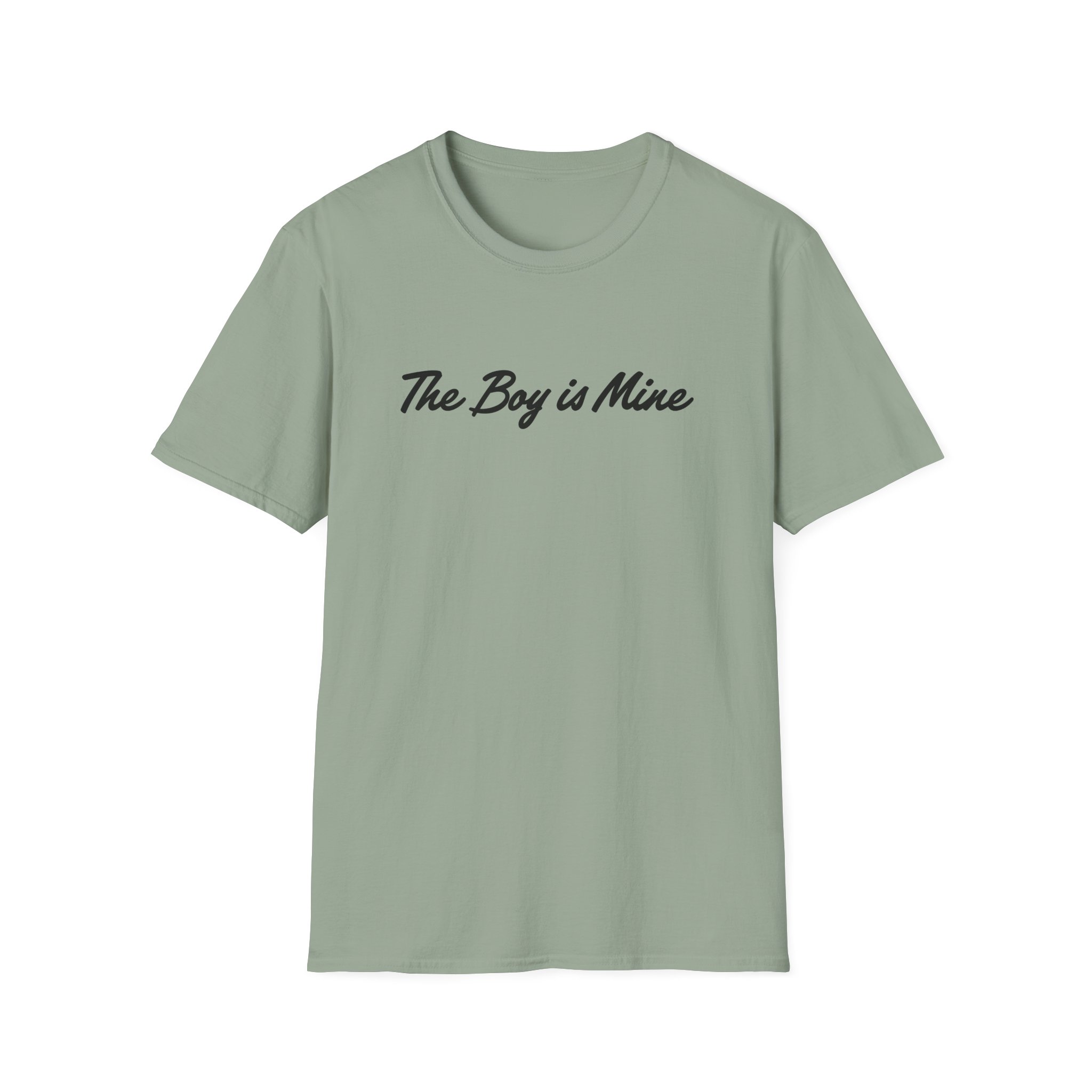 AG the boy is mine Unisex Softstyle T-Shirt - Image 13
