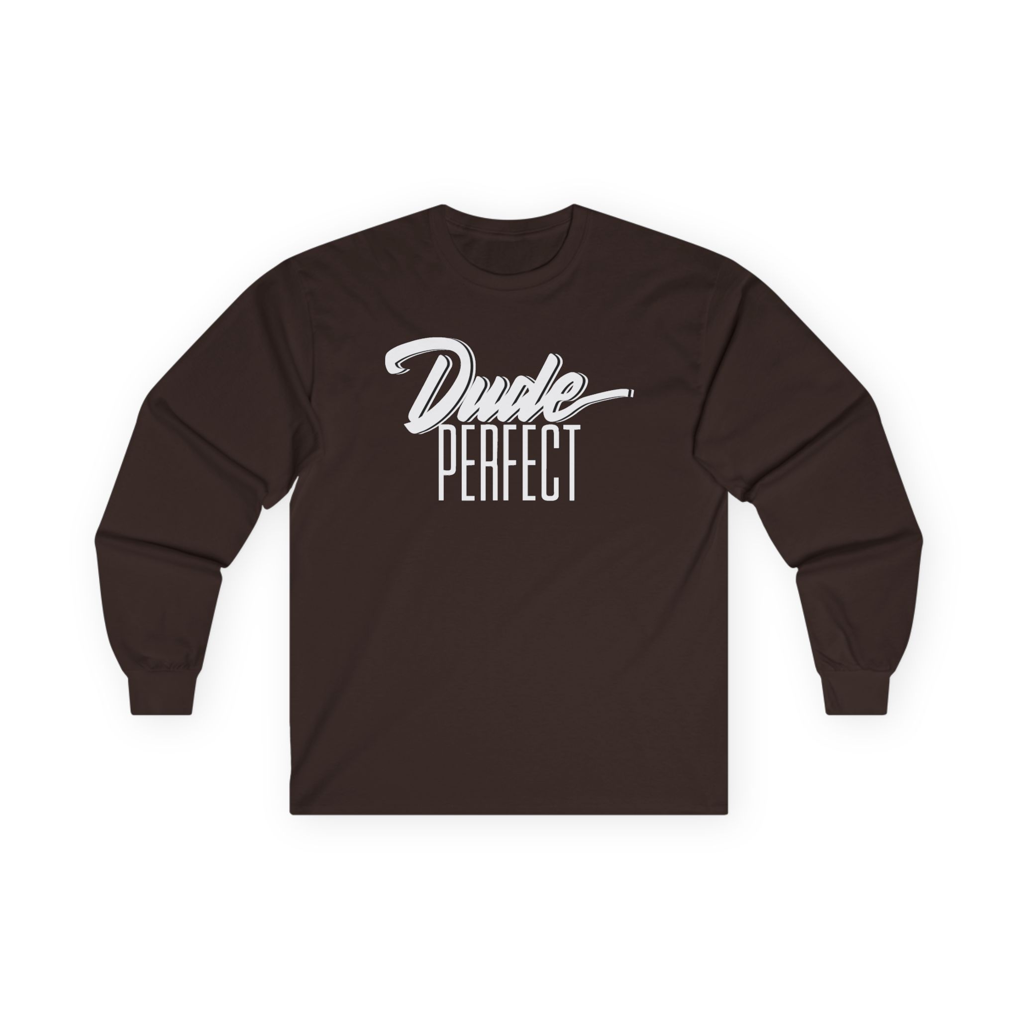 Dude Perfect Dude Script Unisex Ultra Cotton Long Sleeve Tee - Image 5