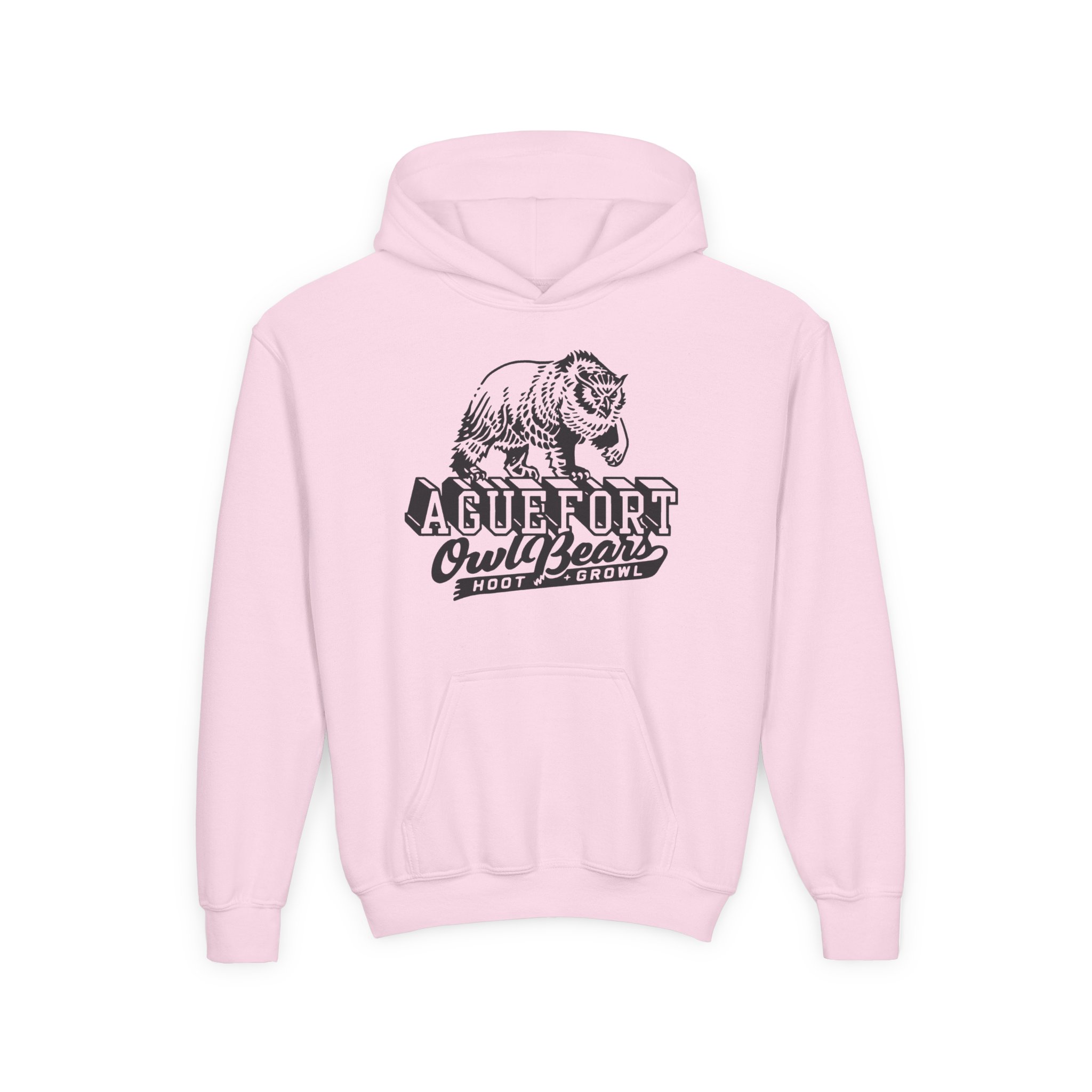Dropout Fantasy High Owlbears Youth Heavy Blend Hooded Sweatshirt - Image 9