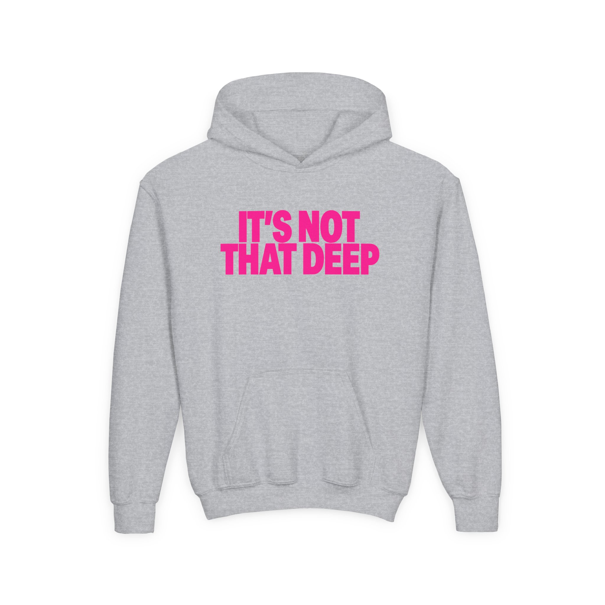 D L Youth Heavy Blend Hooded Sweatshirt - Image 3