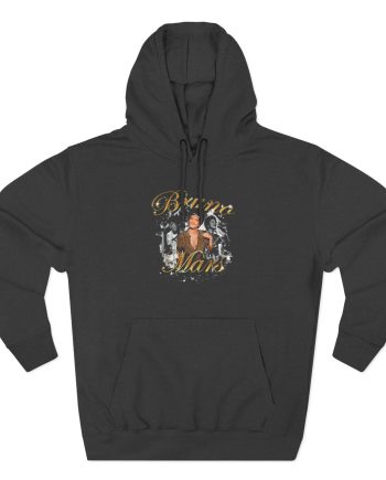 Bruno Mars Bootleg Three-Panel Fleece Hoodie