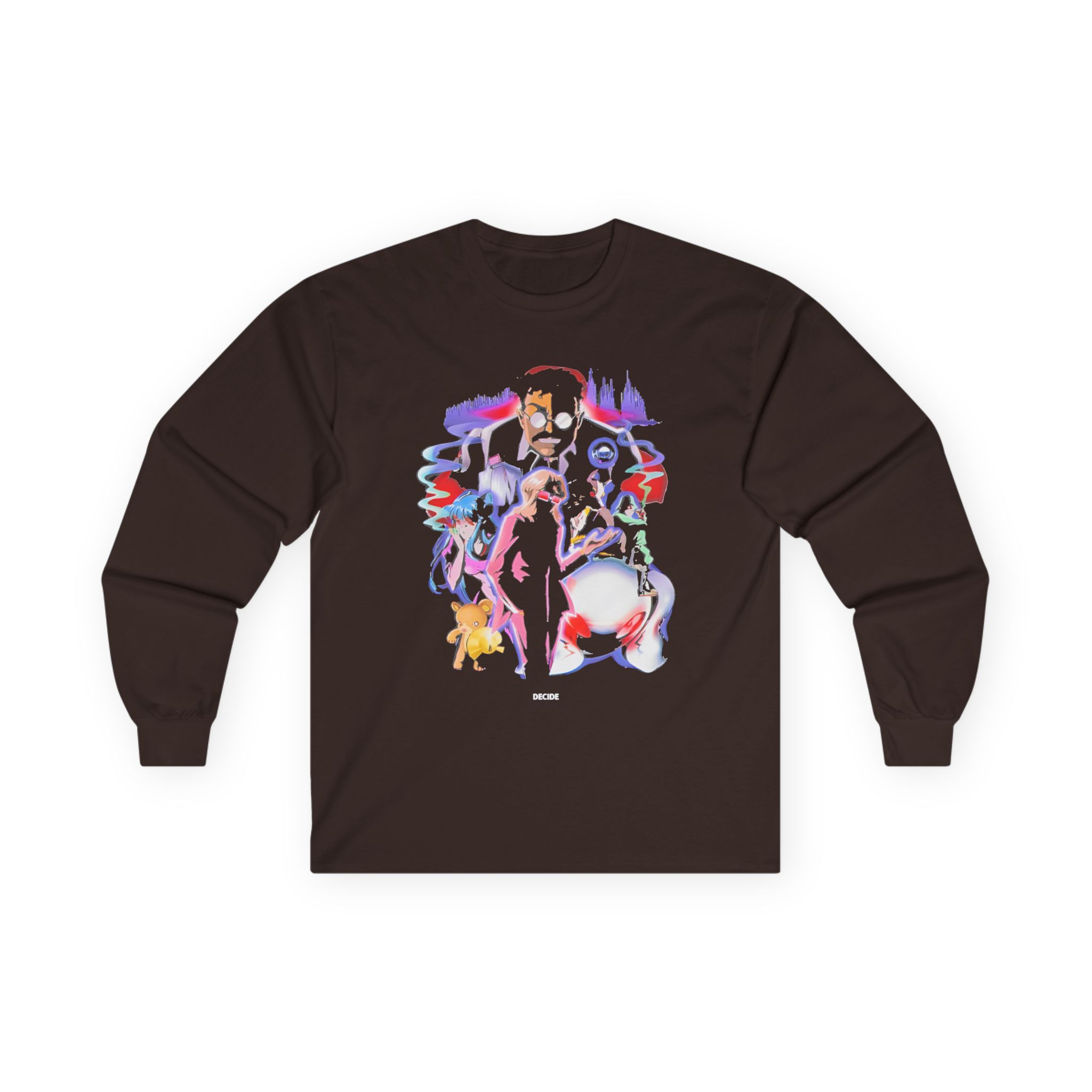Djo Decide Deluxe Unisex Ultra Cotton Long Sleeve Tee - Image 3