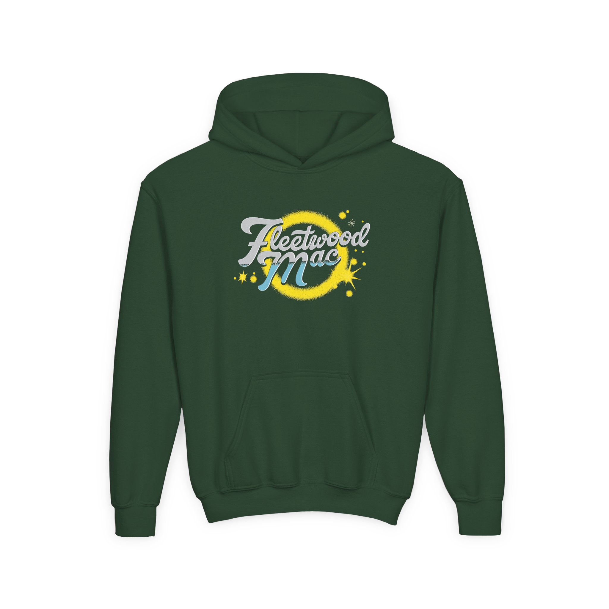 Fleetwood Mac Youth Heavy Blend Hooded Sweatshirt - Image 5