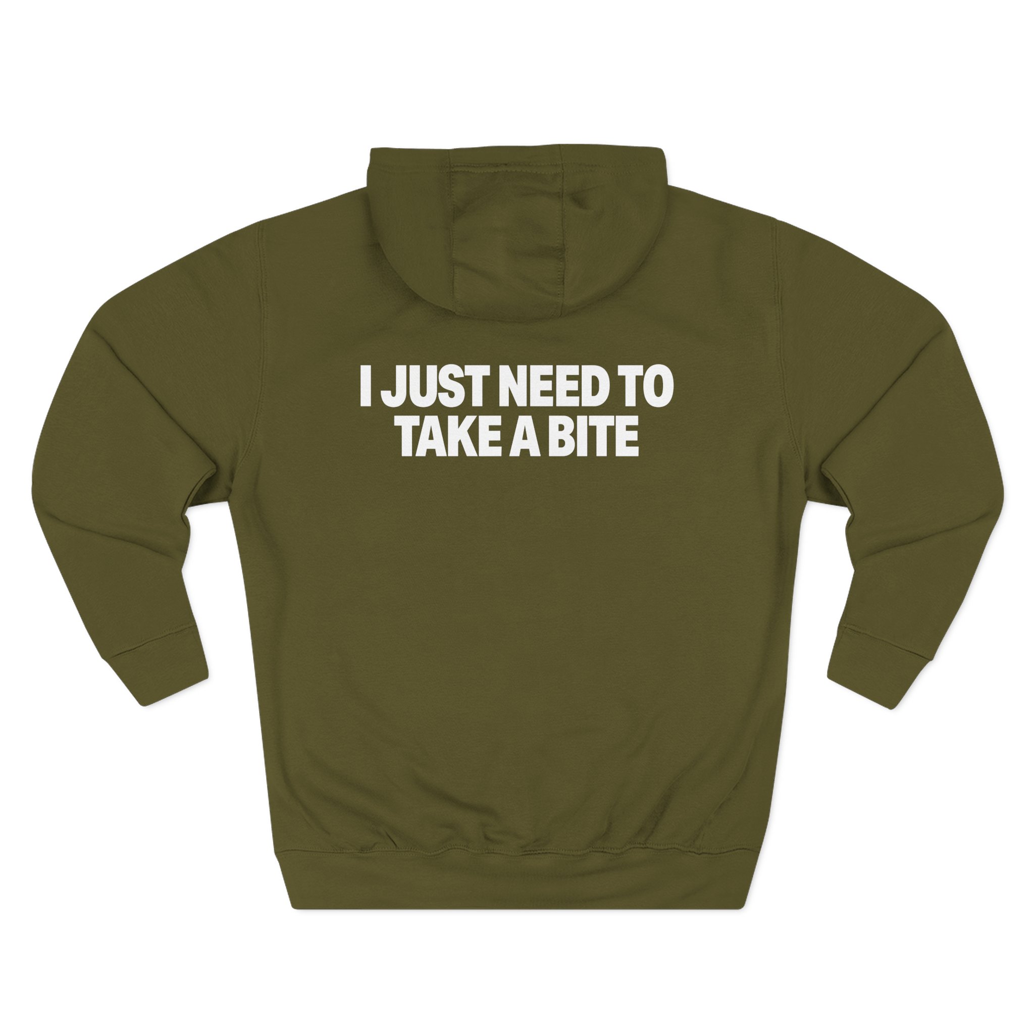 D L Take a Bite Cherry Three-panel Fleece Hoodie - Image 4