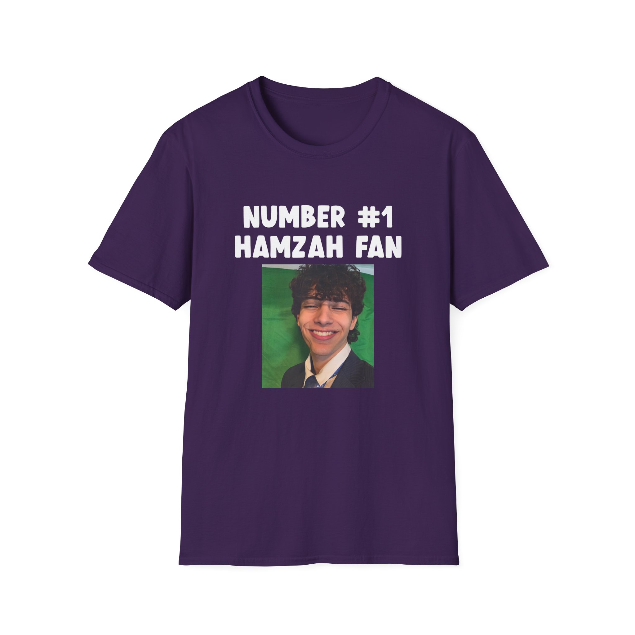 Hamza Slushynoobz Fan Unisex Softstyle T-Shirt - Image 21