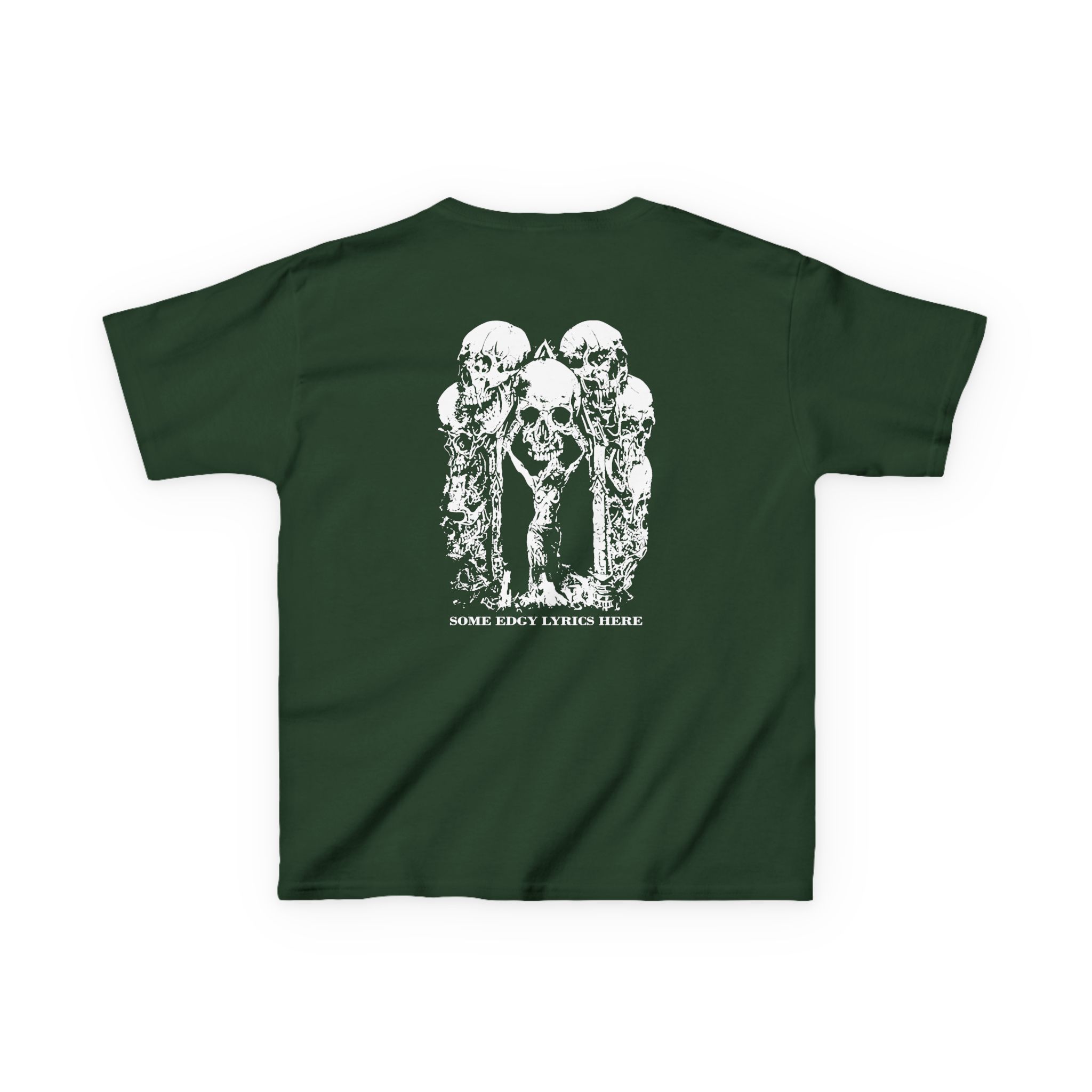 Paleface Swiss Edgy Halloween Kids Heavy Cotton™ Tee - Image 6