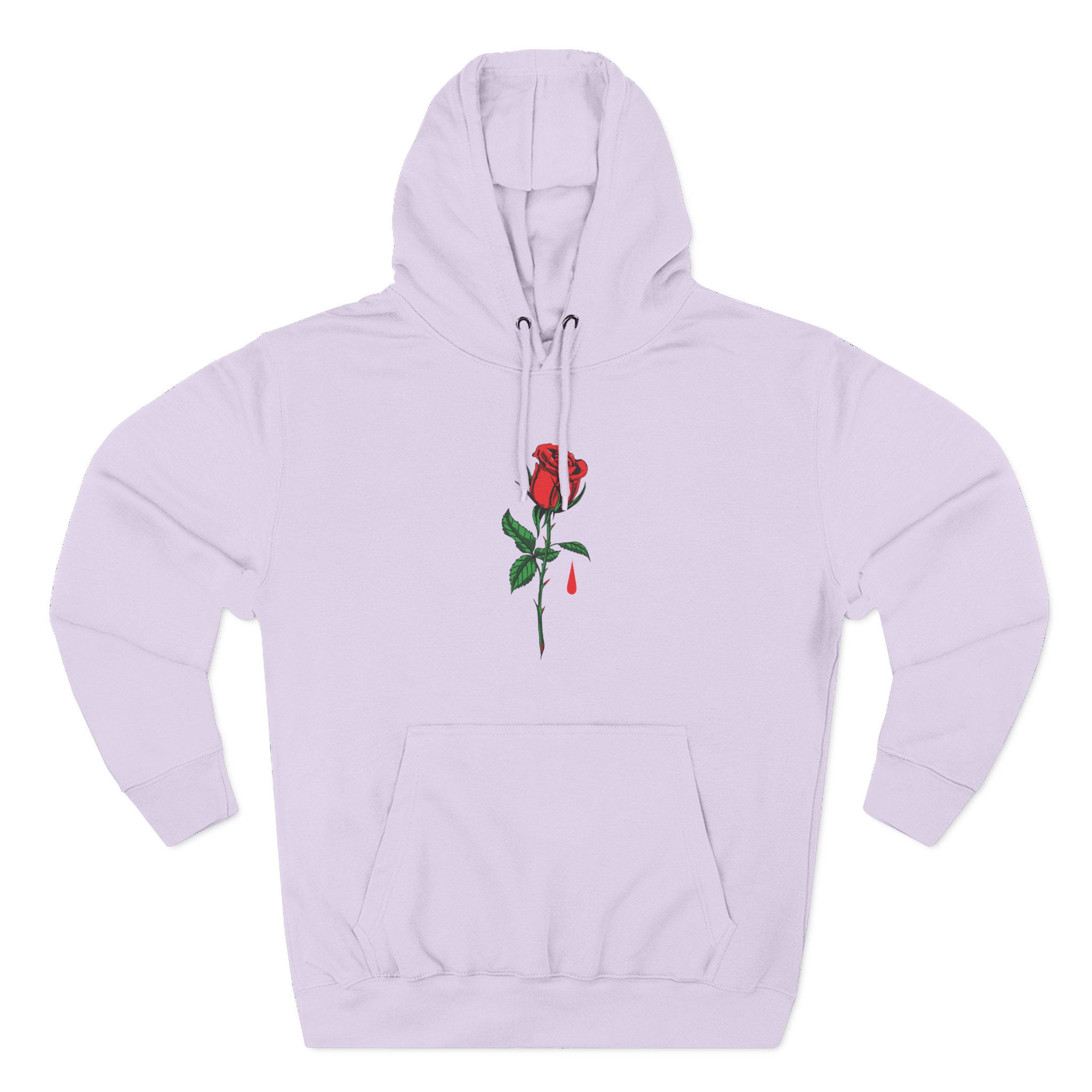 Blue October Big Rose Three-Panel Fleece Hoodie - Image 13