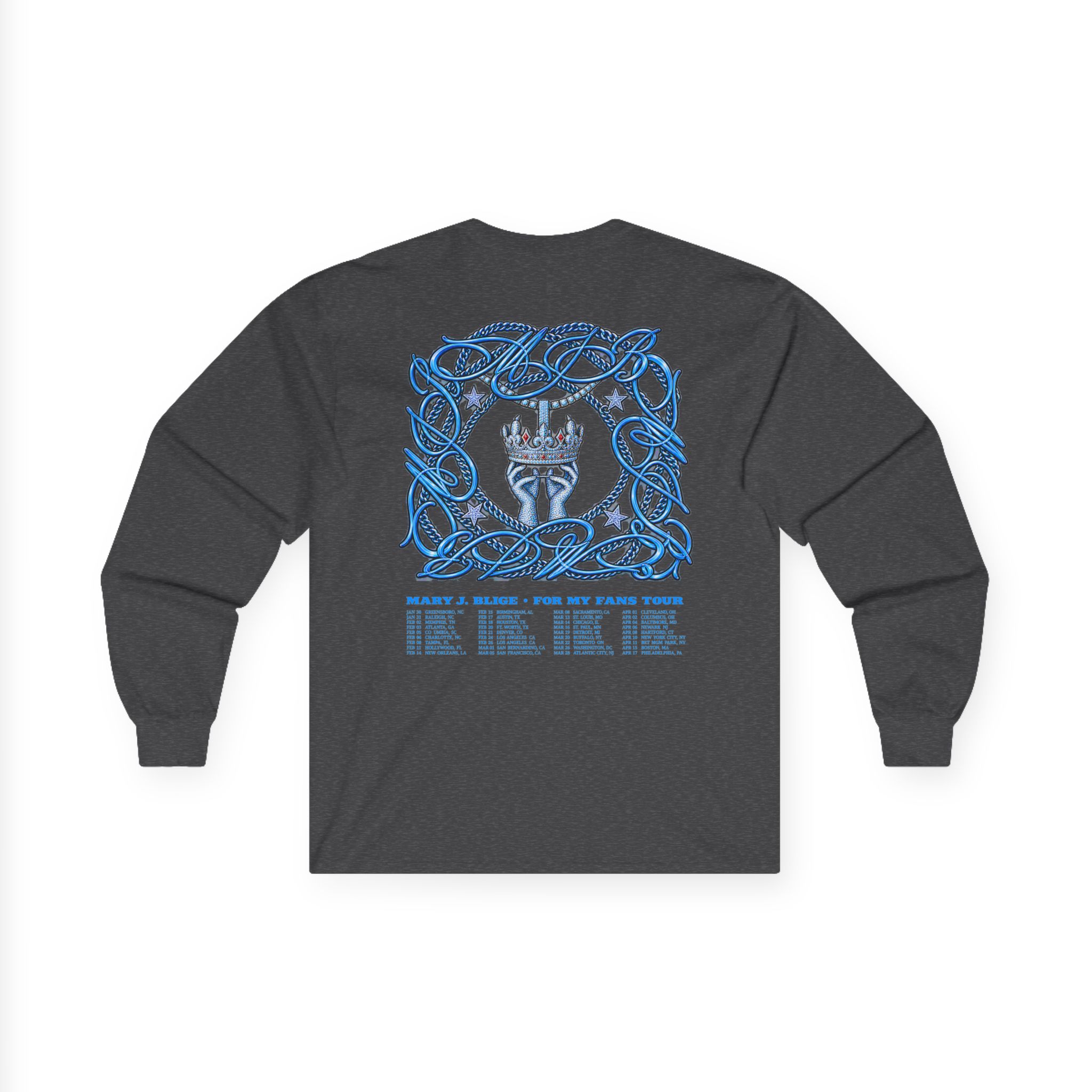 Mary J Blige Chain Unisex Ultra Cotton Long Sleeve Tee - Image 10