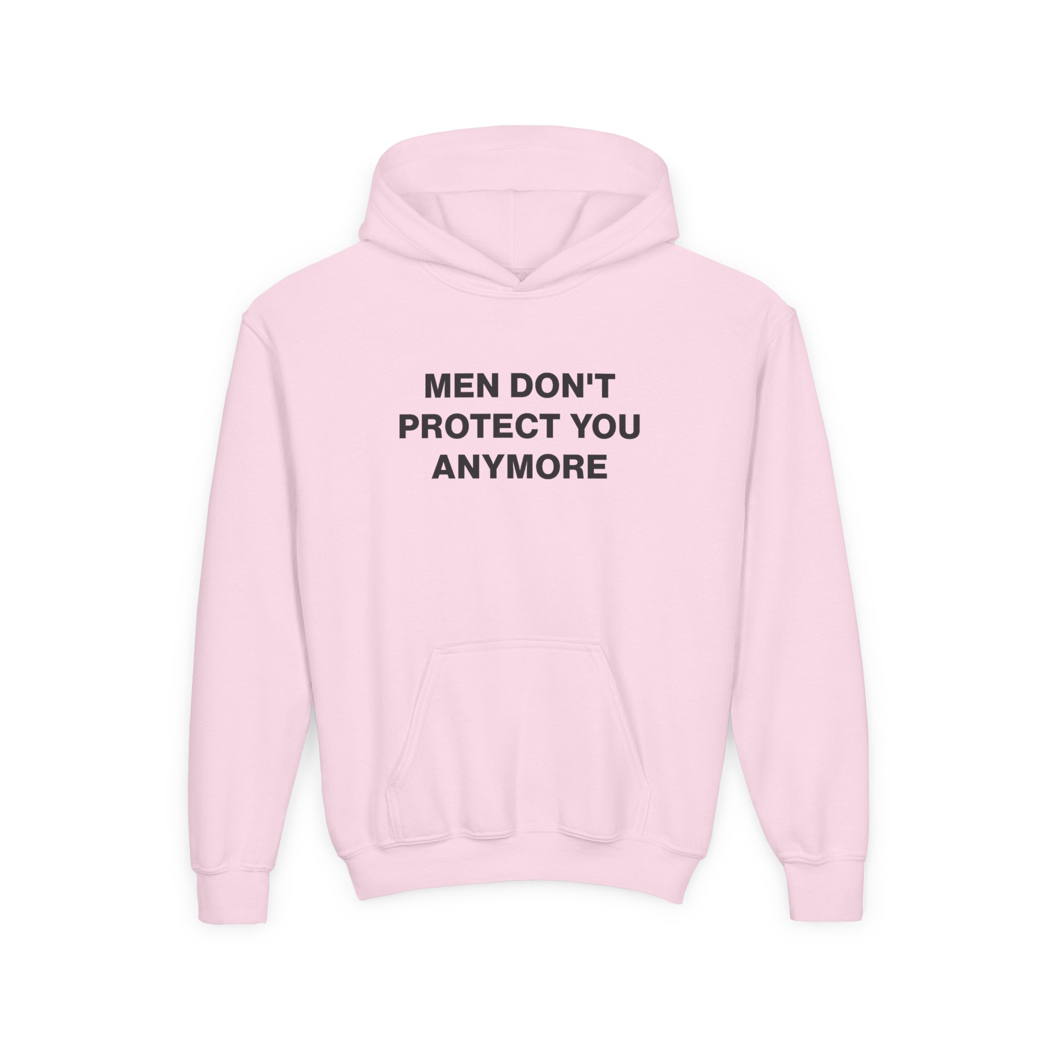 Jenny Holzer Men Don´t Protect You Anymore Youth Heavy Blend Hooded Sweatshirt - Image 9