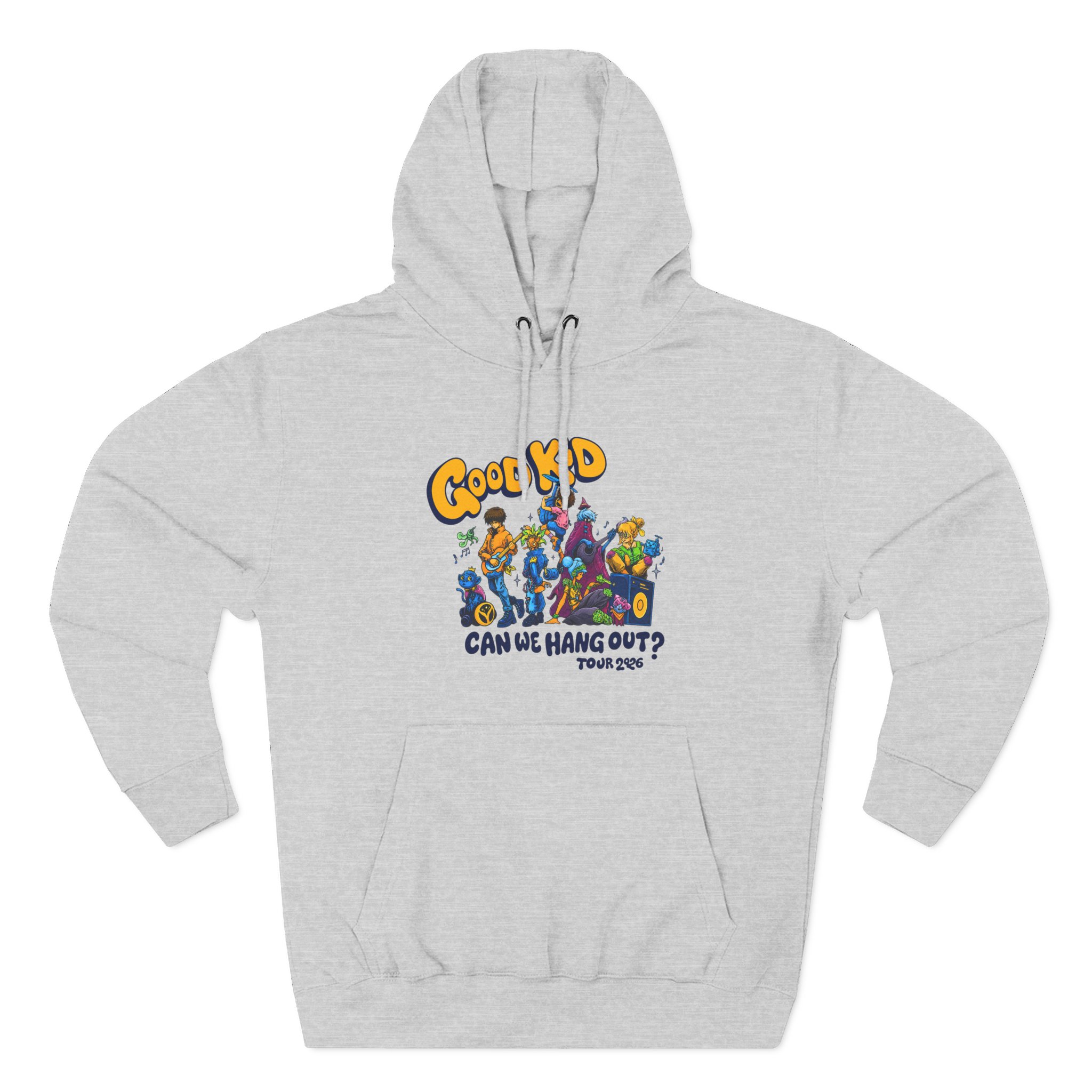 Good Kid Can We Hang Out Three-Panel Fleece Hoodie - Image 3