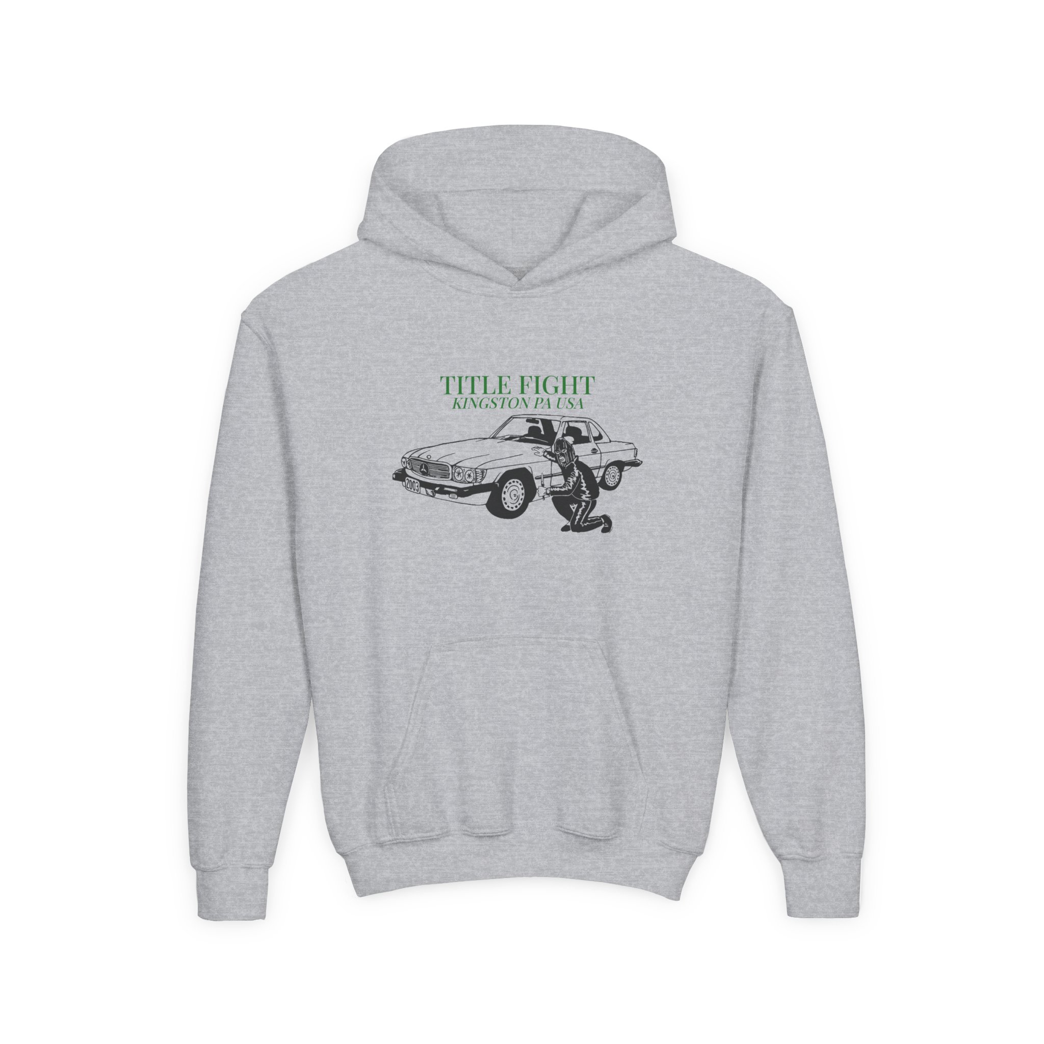 Cold Cuts Title Fight Krawler Youth Heavy Blend Hooded Sweatshirt - Image 3