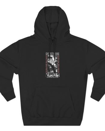 Knocked Loose Atop Your Throne Three-Panel Fleece Hoodie