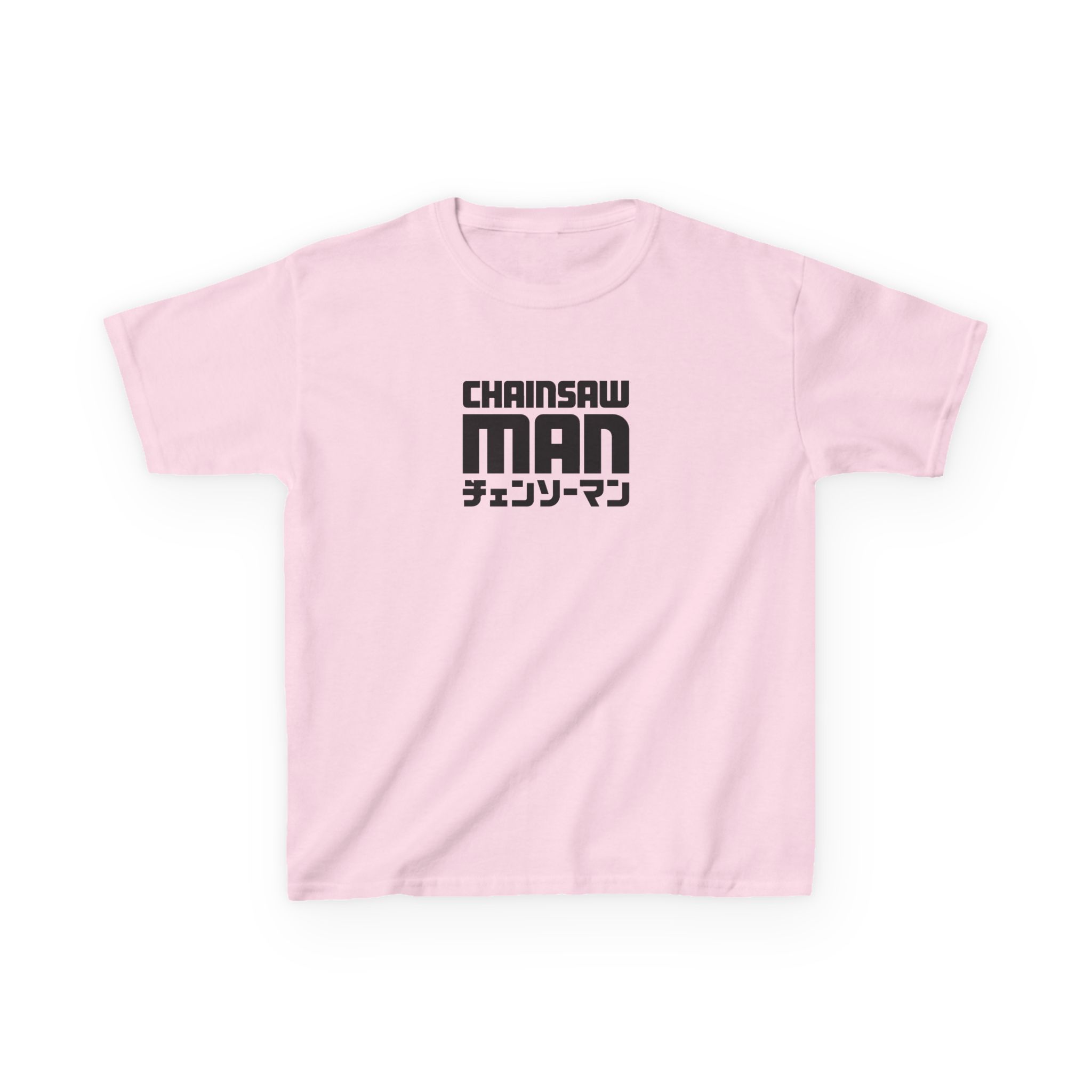 Chainsaw Man Bordeaux Smile Kids Heavy Cotton™ Tee - Image 15