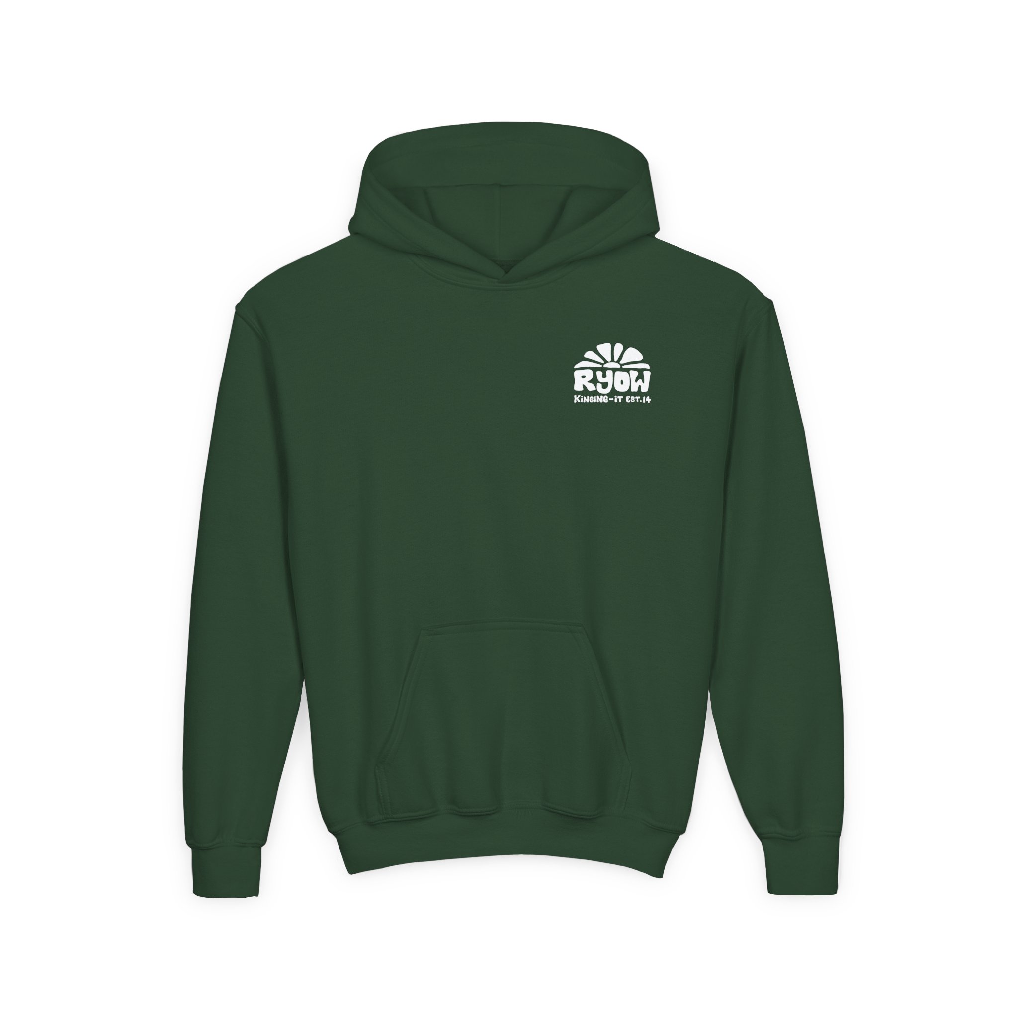 Kinging It Ryow Youth Heavy Blend Hooded Sweatshirt - Image 5