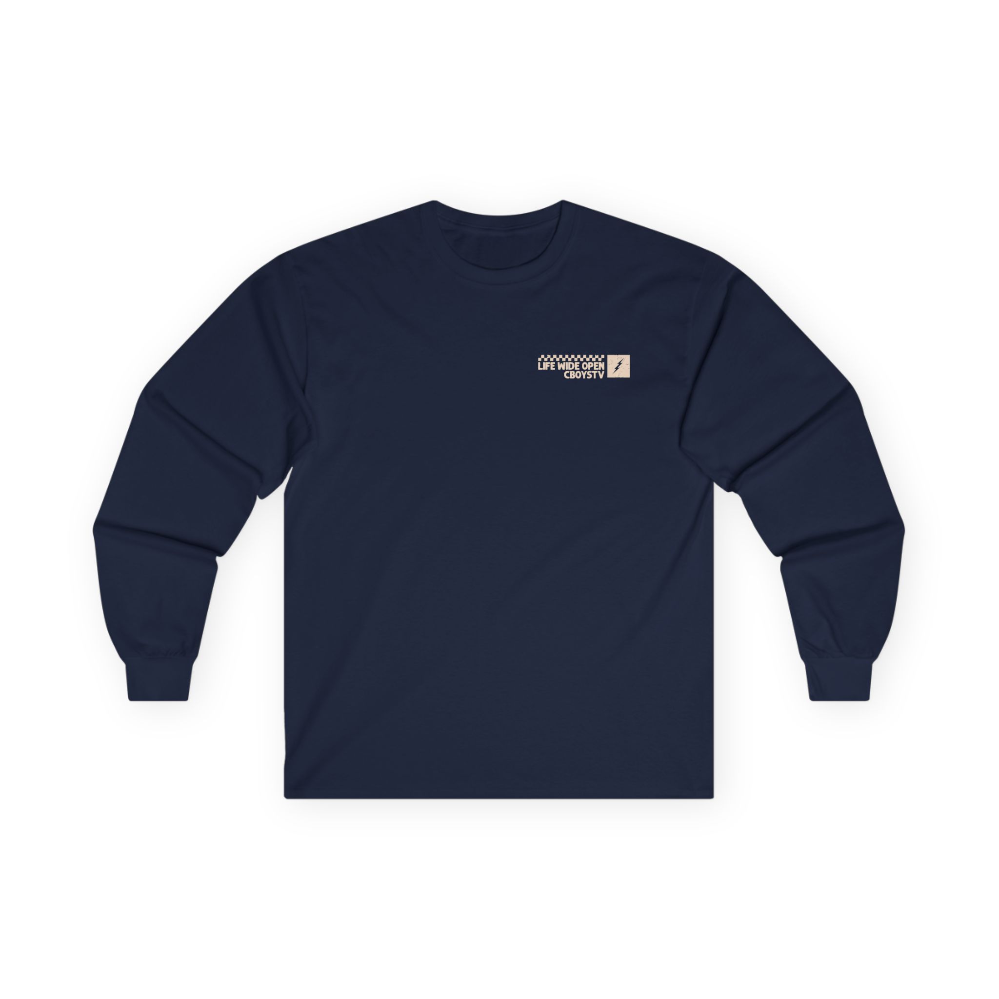 Cboystv Checkered Tournament Unisex Ultra Cotton Long Sleeve Tee - Image 13