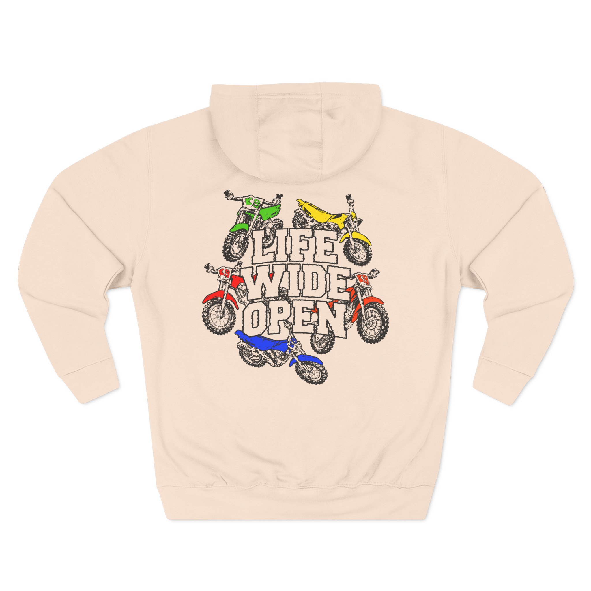 Cboystv LWO Bikes Three-Panel Fleece Hoodie - Image 8