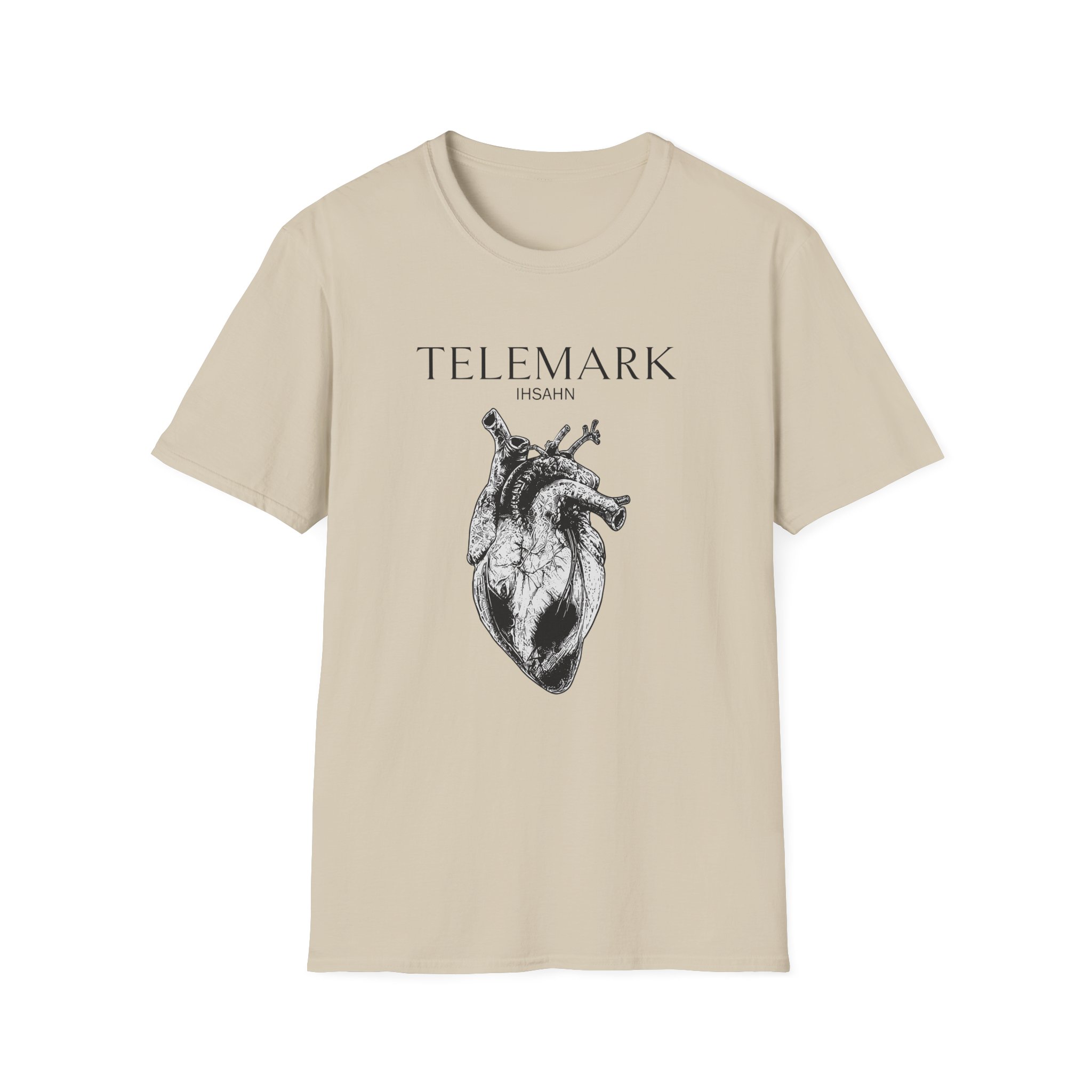 Ihsahn Heart Unisex Softstyle T-Shirt - Image 3