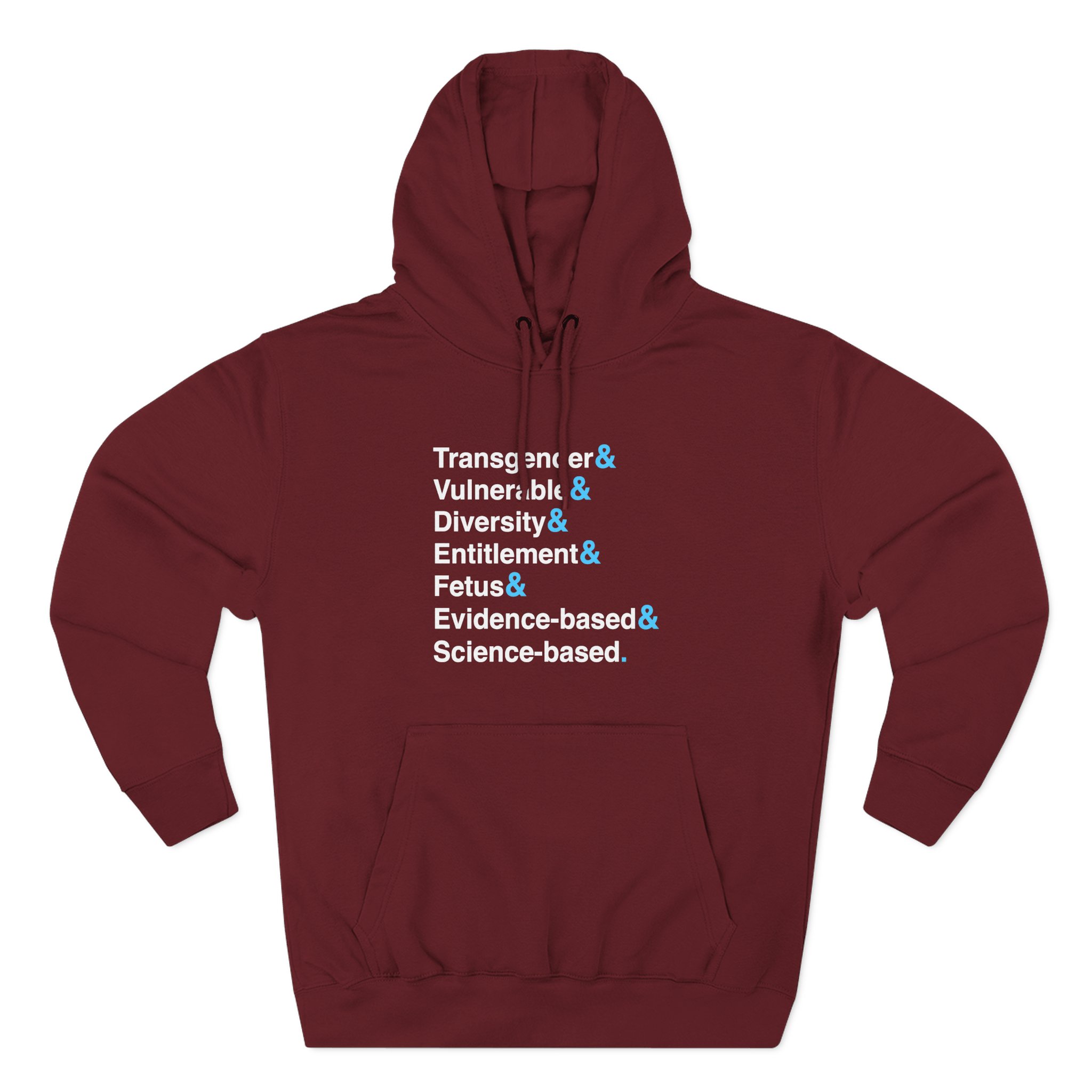 D L Three-panel Fleece Hoodie - Image 11