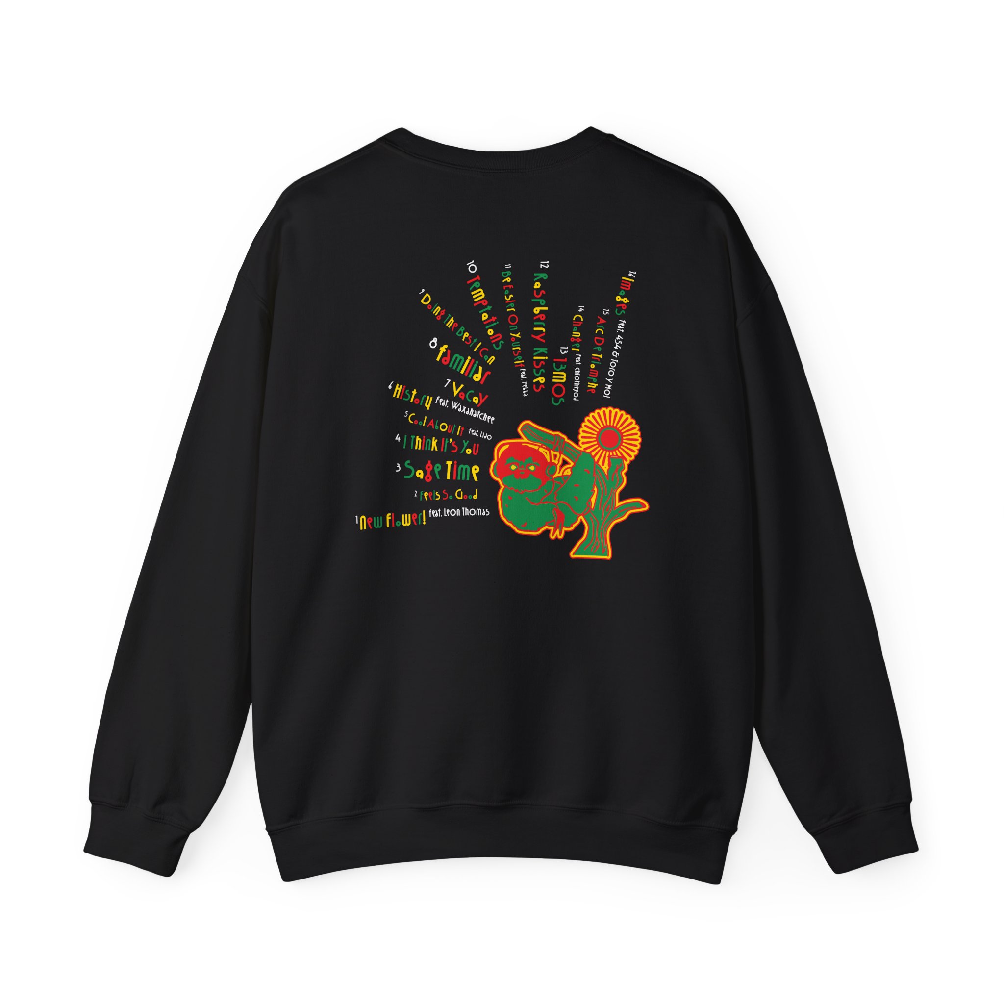 Aminé New Flower! Unisex Heavy Blend™ Crewneck Sweatshirt - Image 2