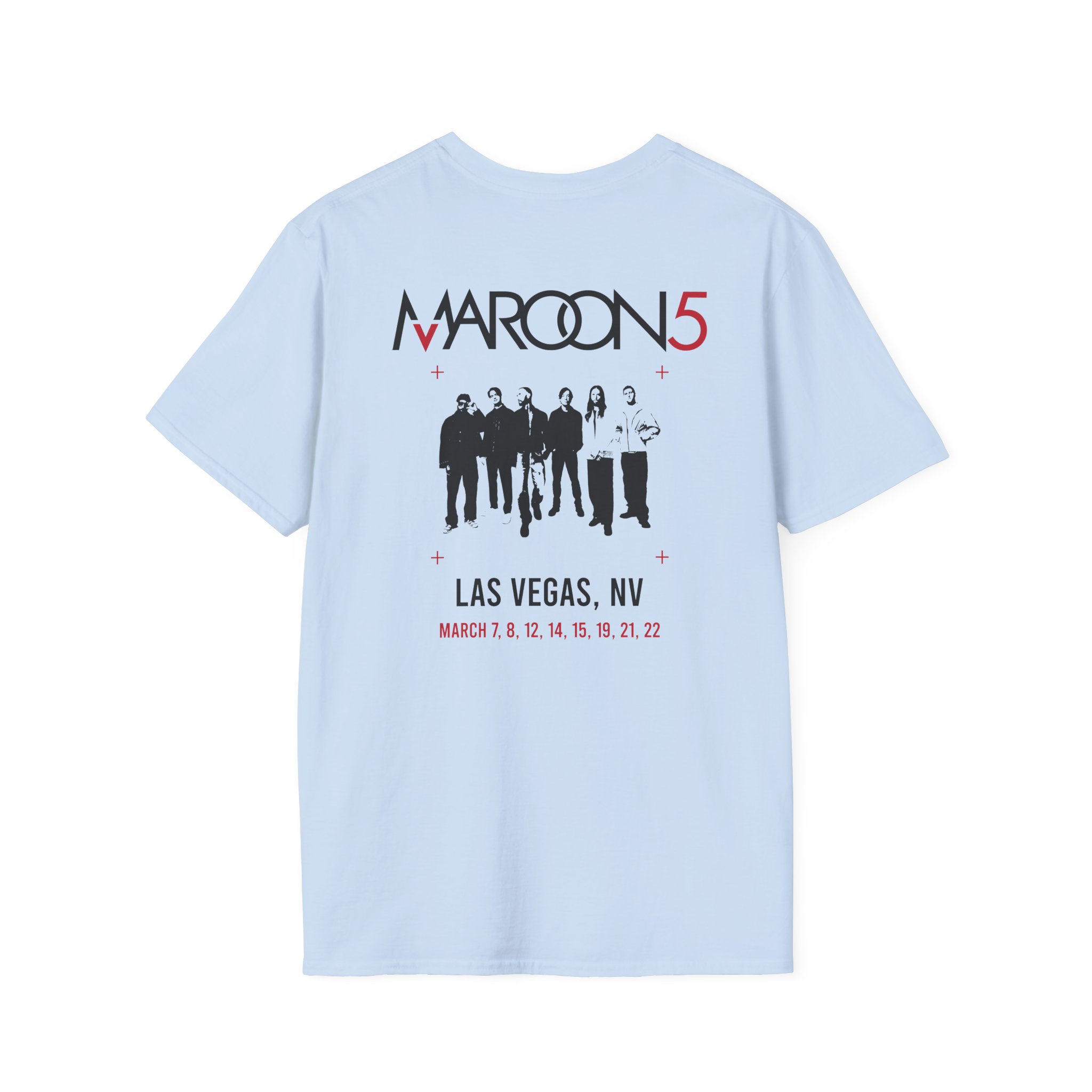 Adam Levine M5LV 2025 Flowers Unisex Softstyle T-Shirt - Image 14
