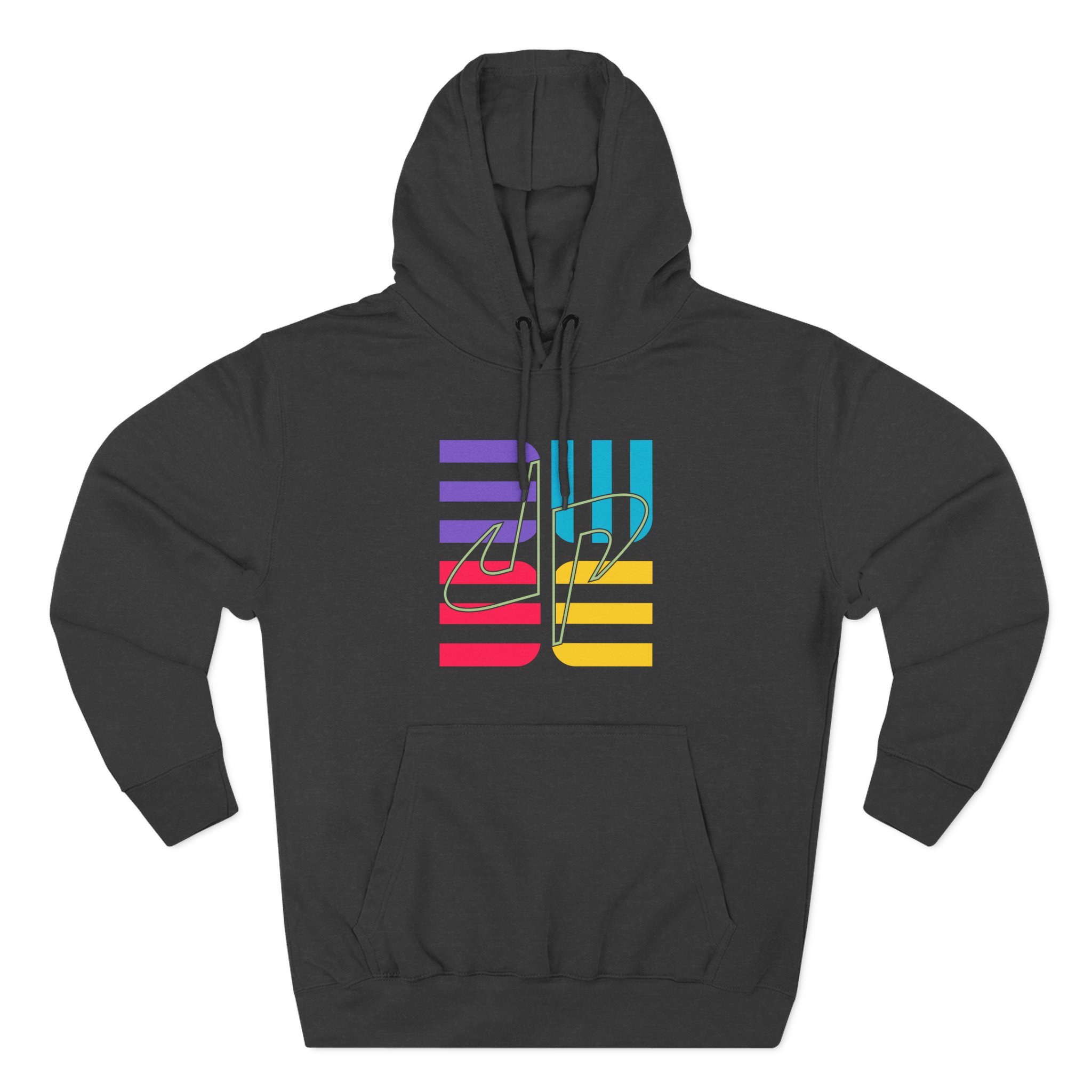 Dude Perfect Neon Champ Three-Panel Fleece Hoodie - Image 5