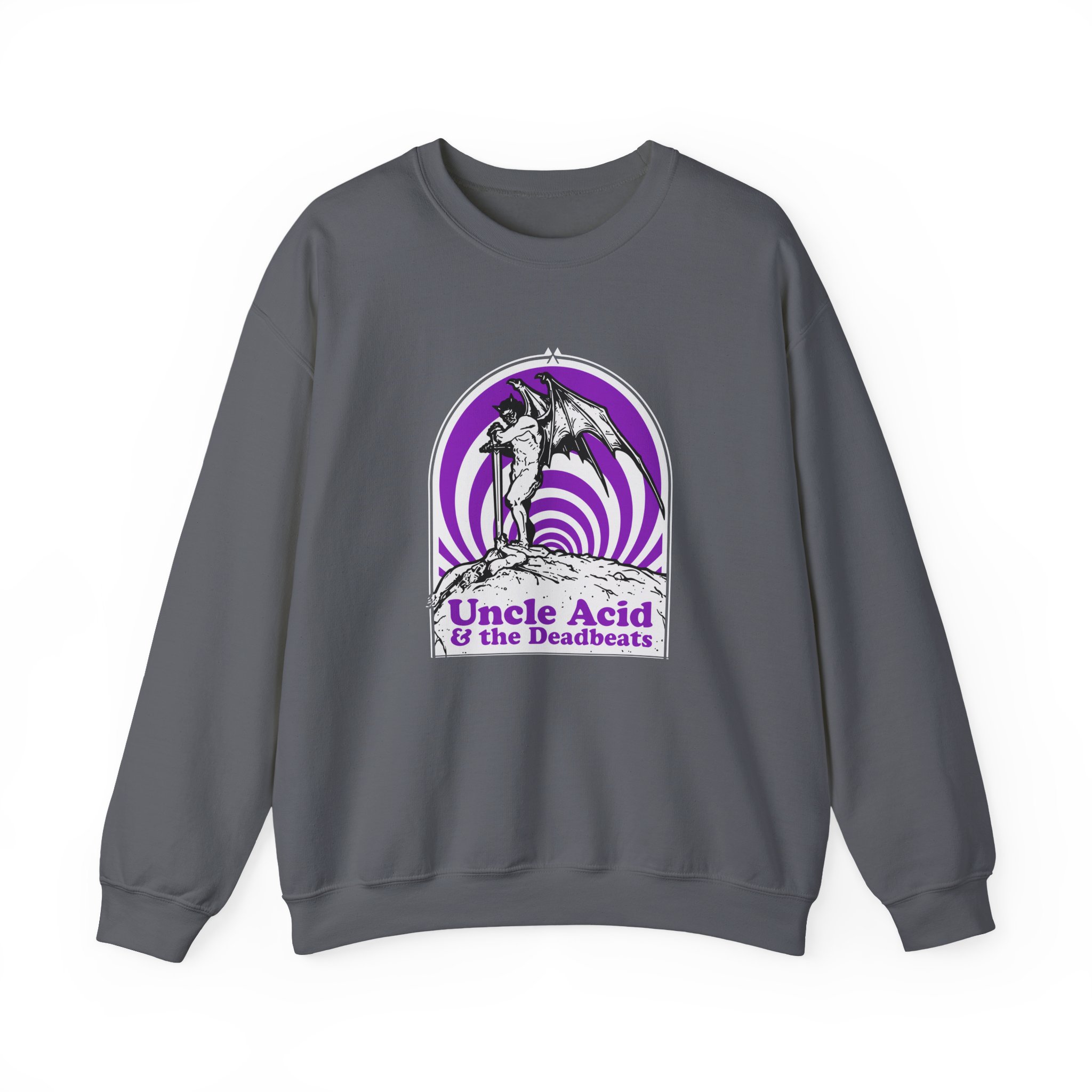 Deadbeats & Uncle Acid Unisex Heavy Blend™ Crewneck Sweatshirt - Image 15