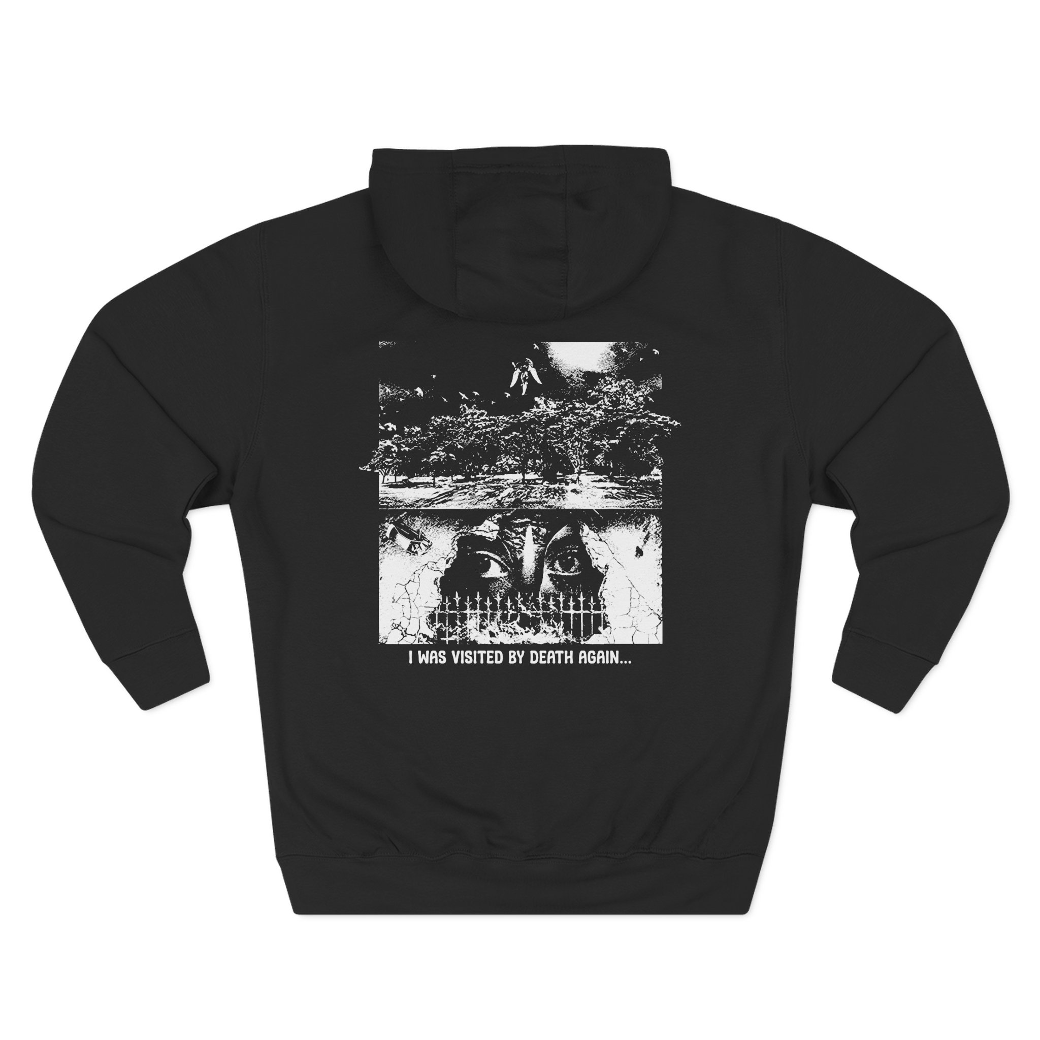 Knocked Loose Death Against Us Three-Panel Fleece Hoodie - Image 2