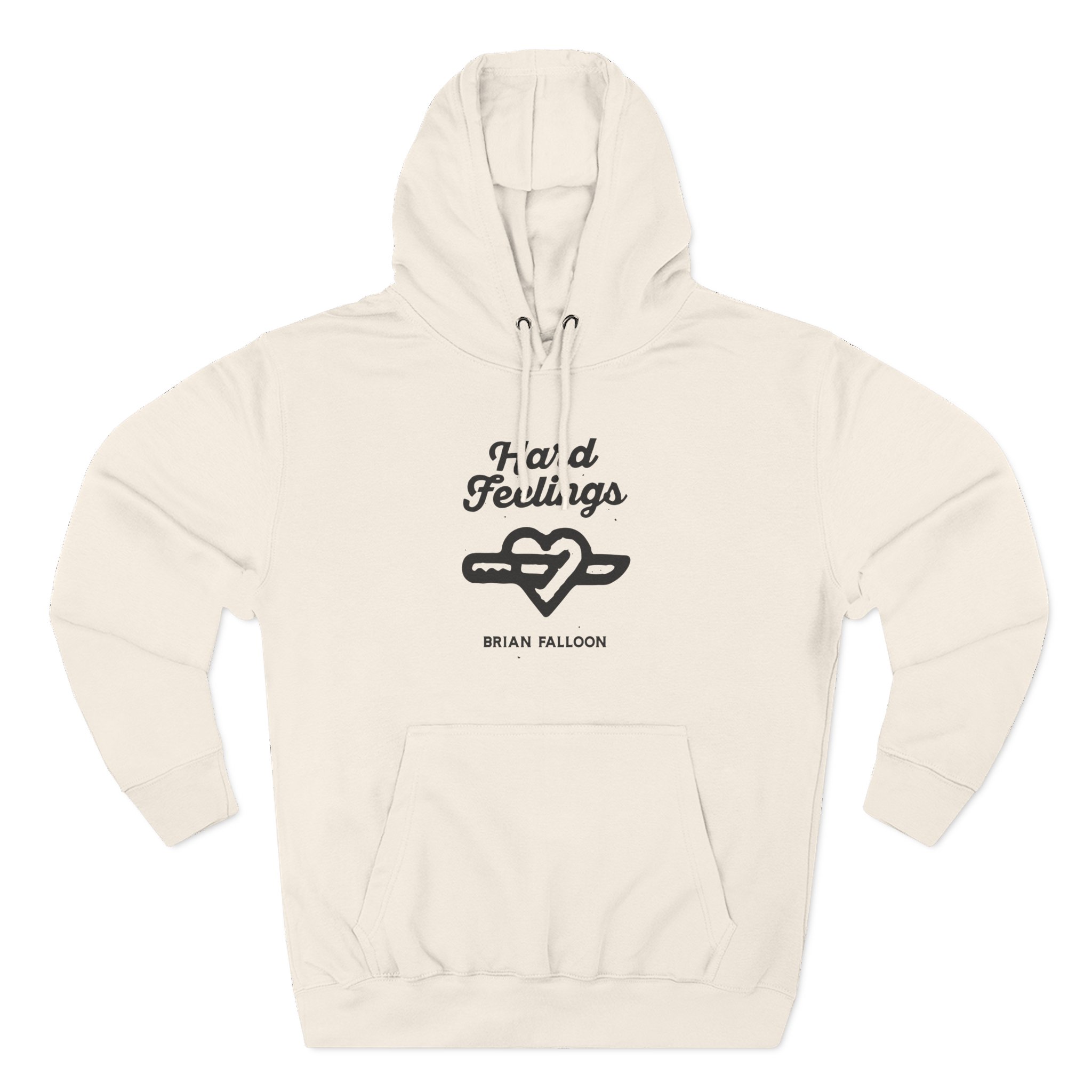 Brian Fallon Hard Feelings Three-Panel Fleece Hoodie - Image 5