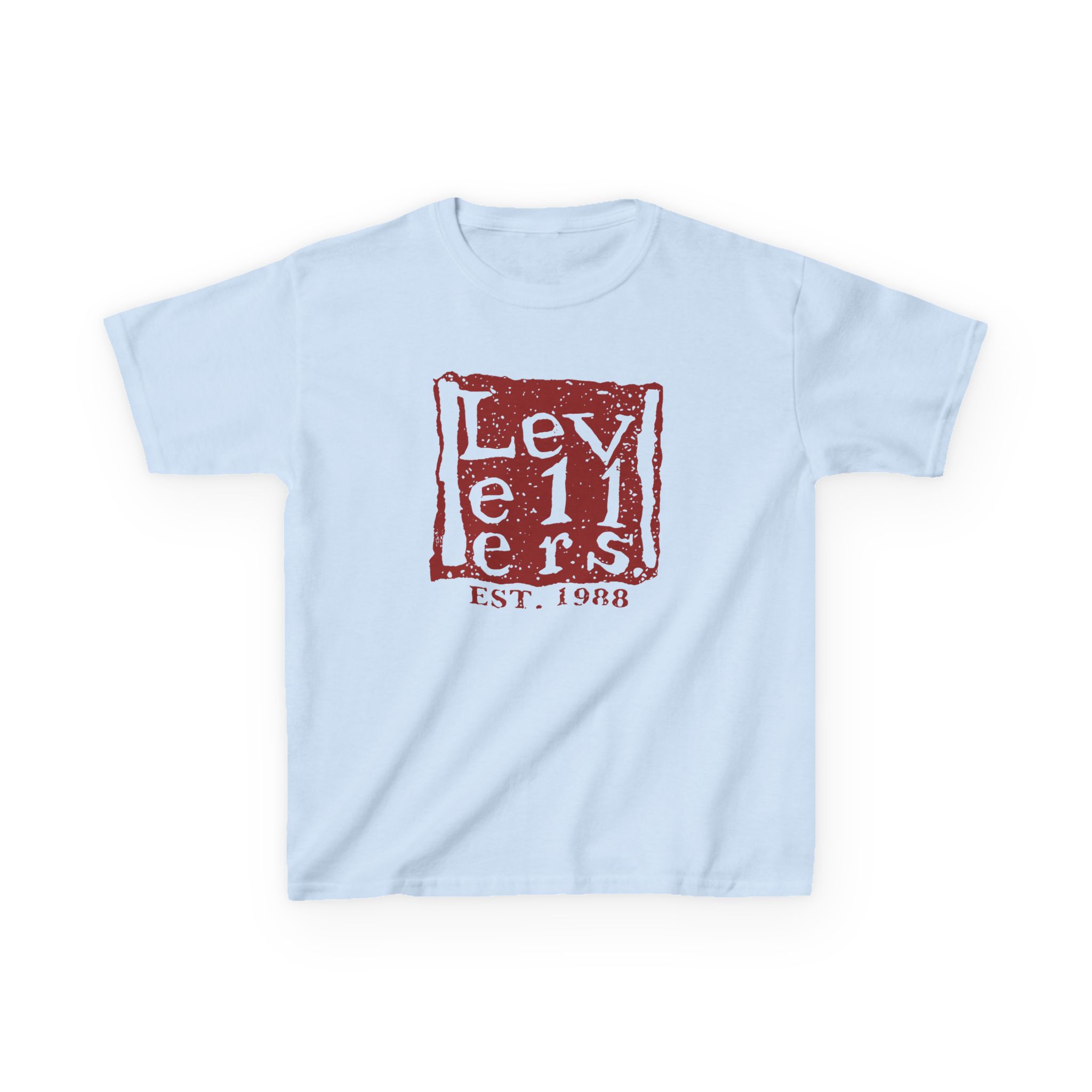 Levellers Logo Kids Heavy Cotton™ Tee - Image 7