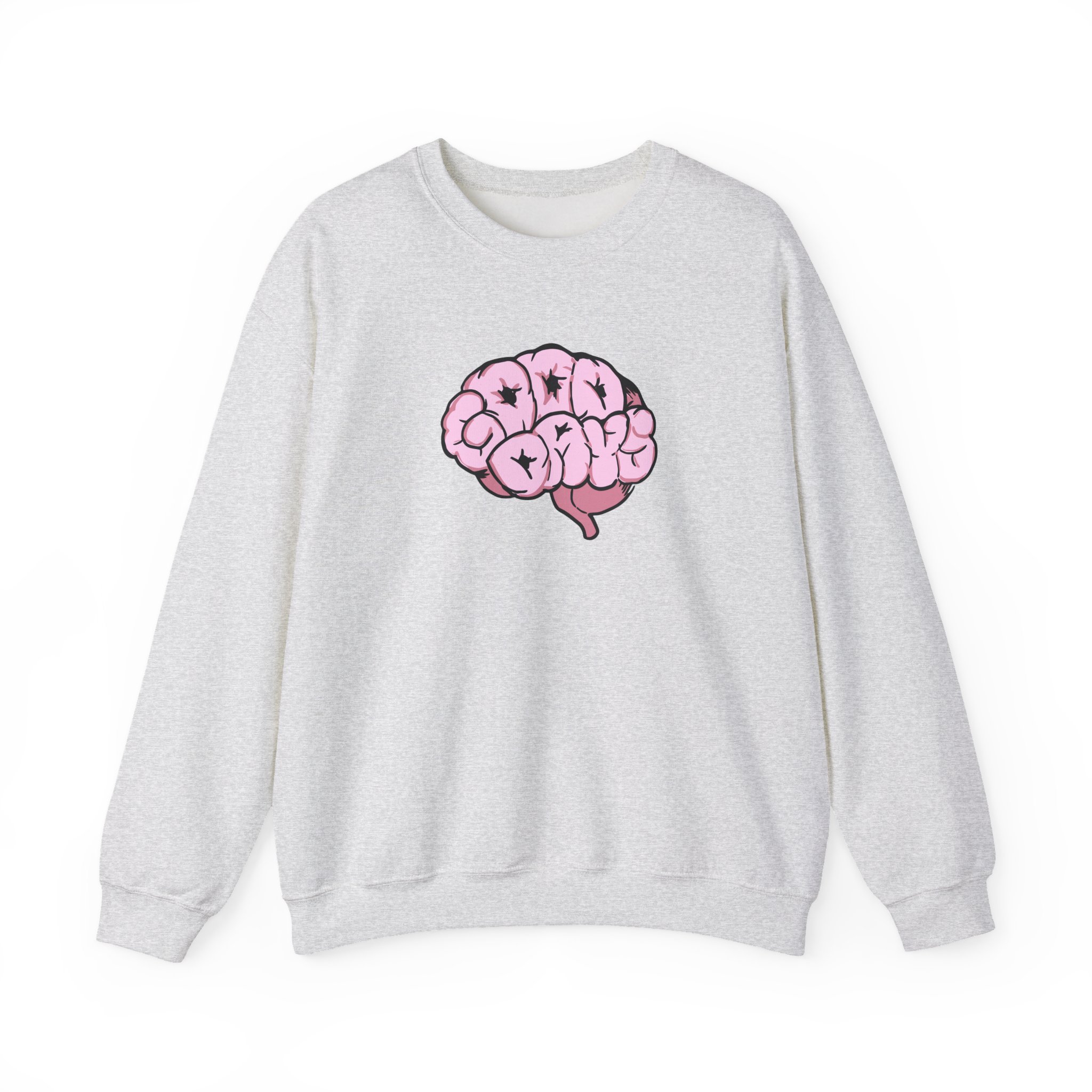 Sza Sostde 2020 Good Days Brain Unisex Heavy Blend™ Crewneck Sweatshirt - Image 3