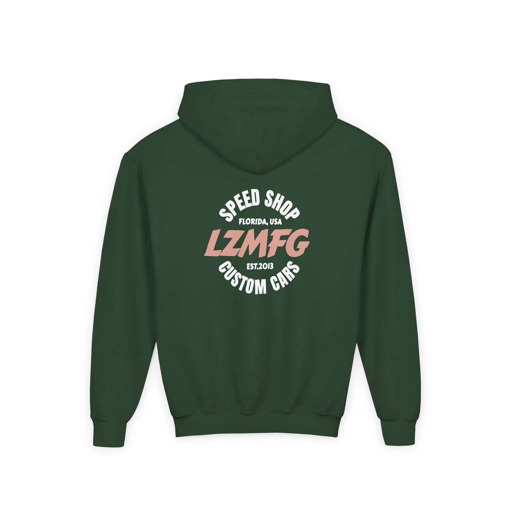Adam LZ Surf Youth Heavy Blend Hooded Sweatshirt - Image 4