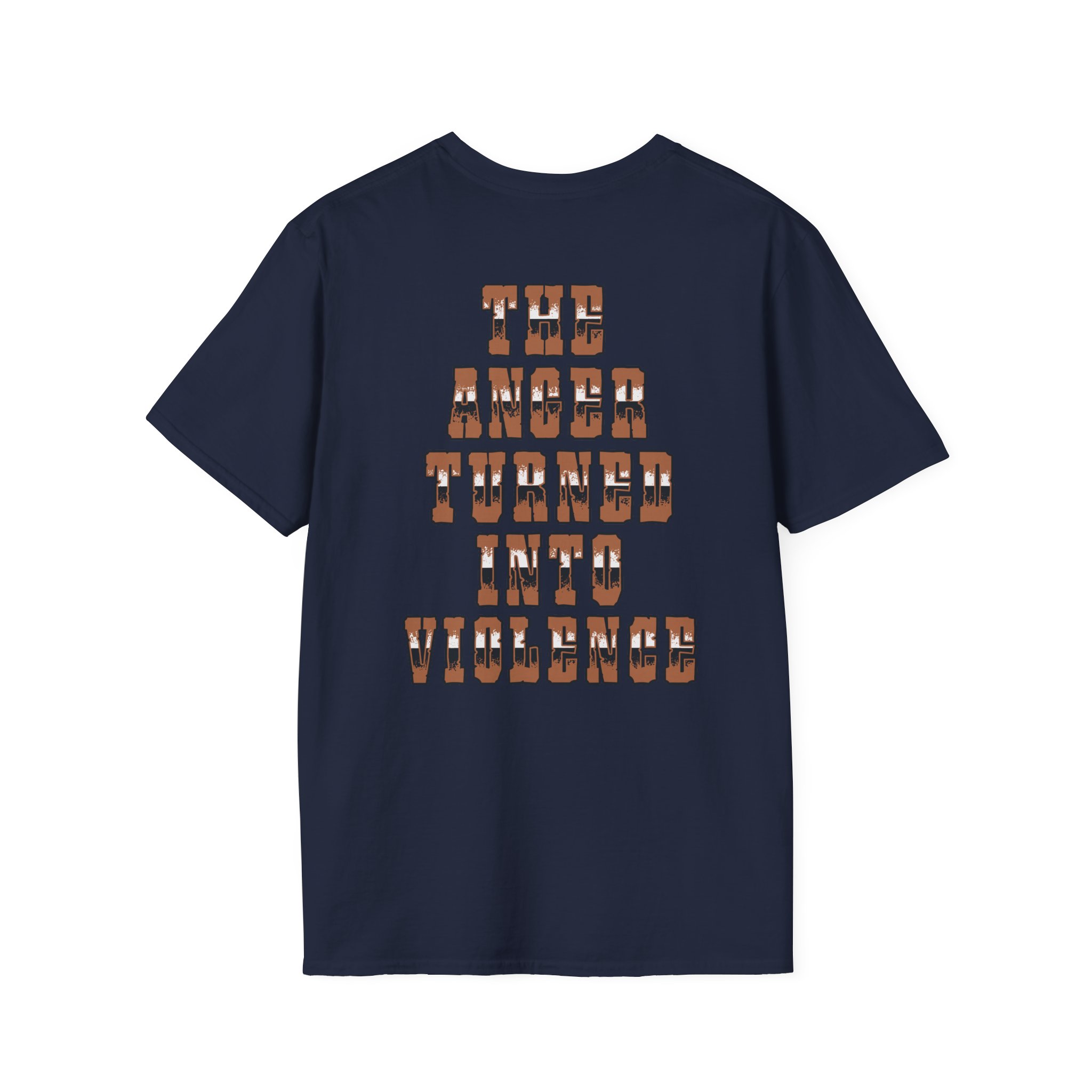 Angelmaker Wild West Coast Dye Unisex Softstyle T-Shirt - Image 4