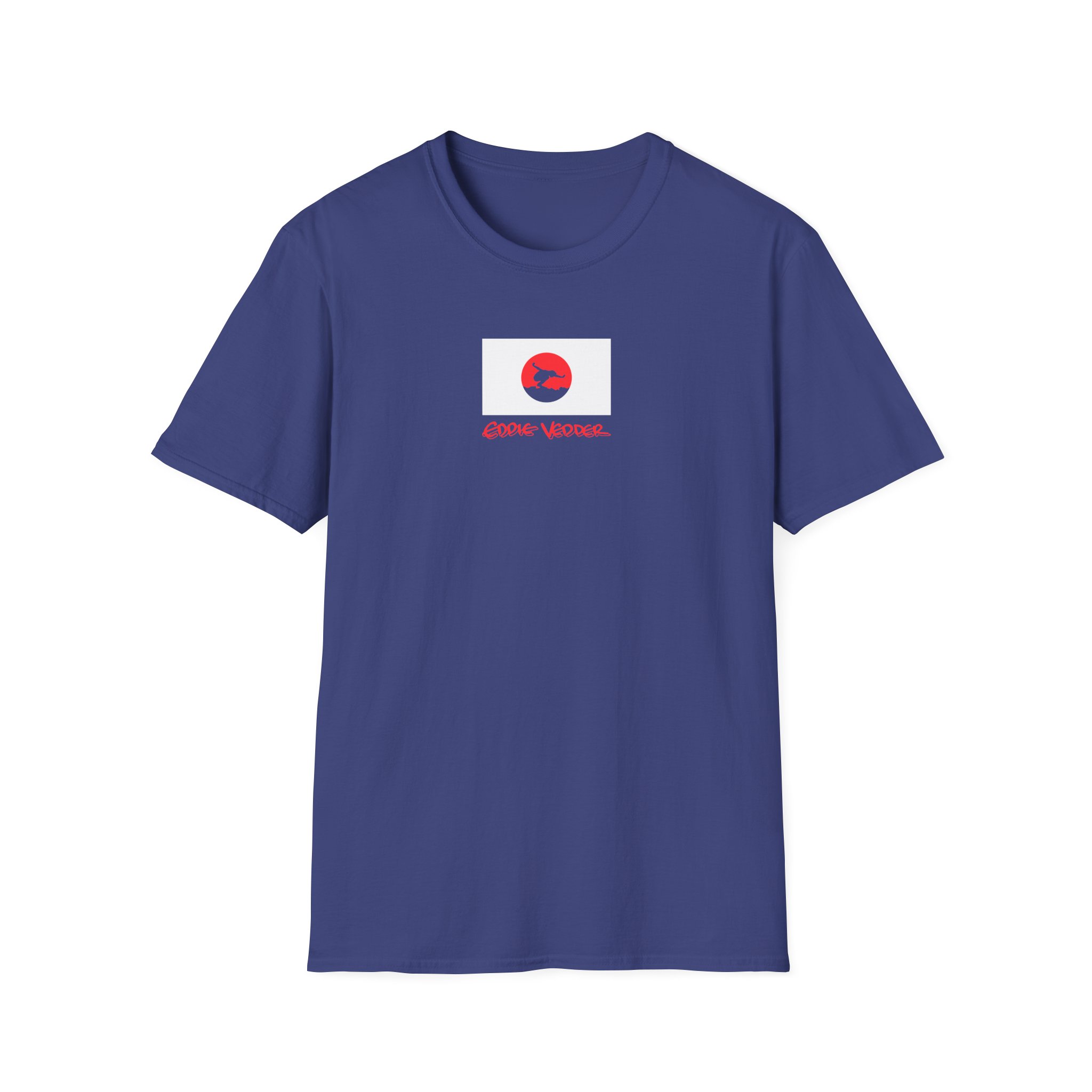 Eddie Vedder Flag Unisex Softstyle T-Shirt - Image 7