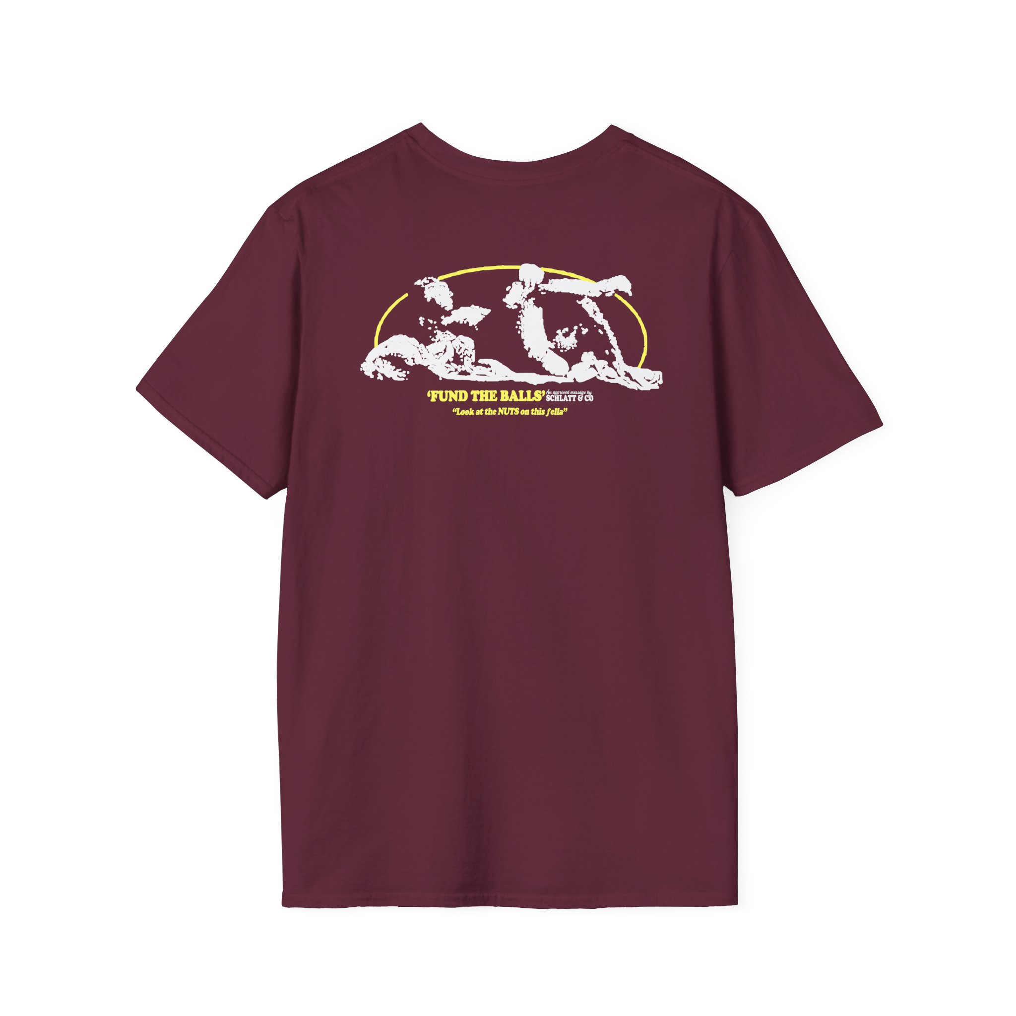 Jschlatt Thunder Balls Fun The Balls Unisex Softstyle T-Shirt - Image 4