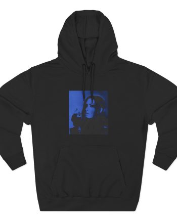 D L Revamped Three-Panel Fleece Hoodie