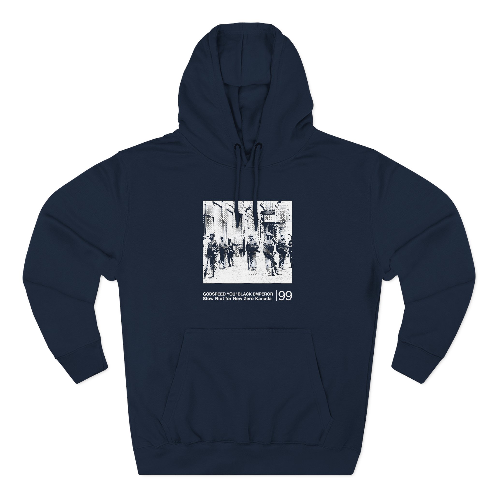 Godspeed You Black Emperor Three-Panel Fleece Hoodie - Image 11